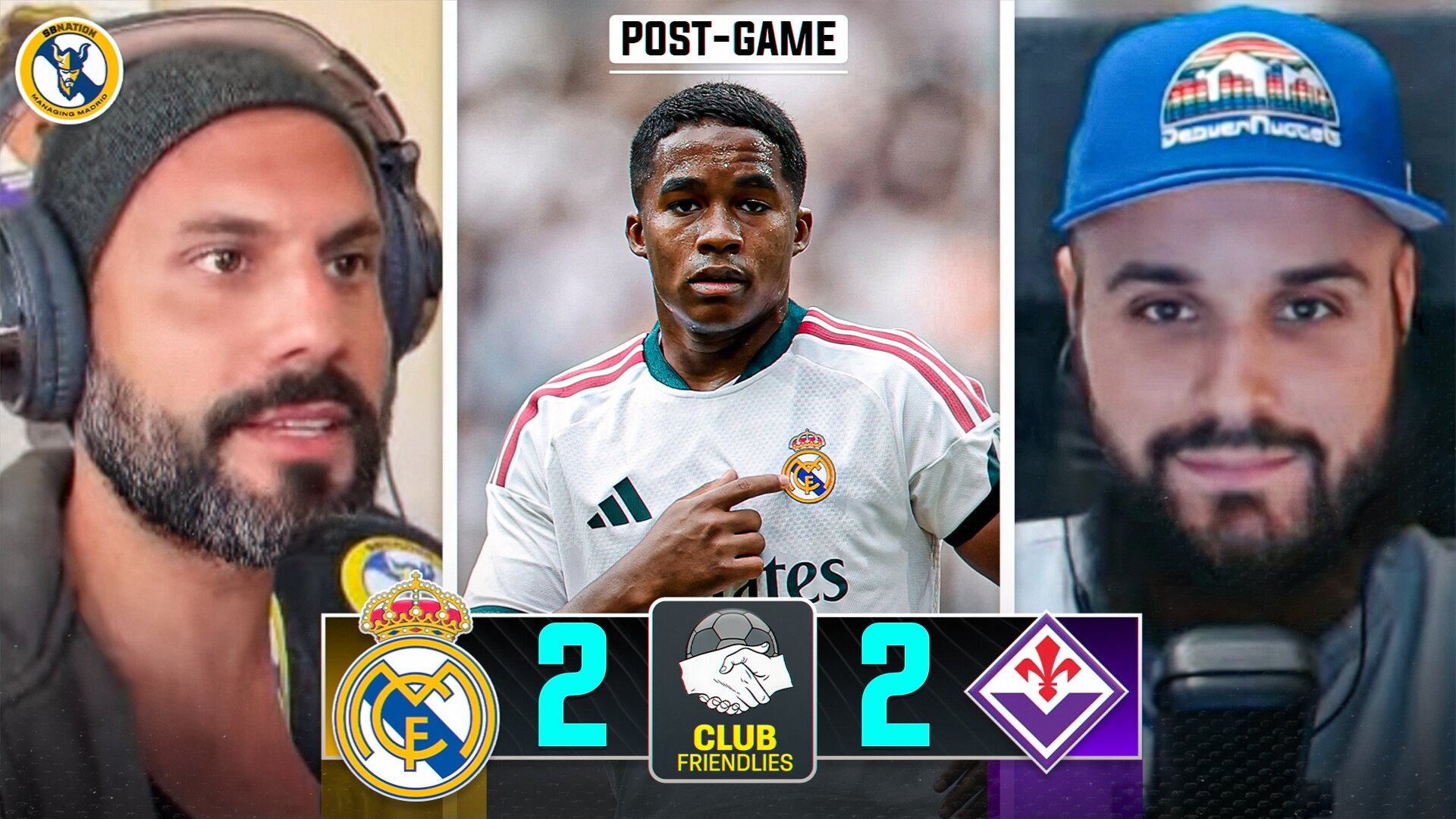 Managing Madrid Podcast: Real Madrid 2 – 2 Fiorentina, Post-game Reaction, 2026 Friendly