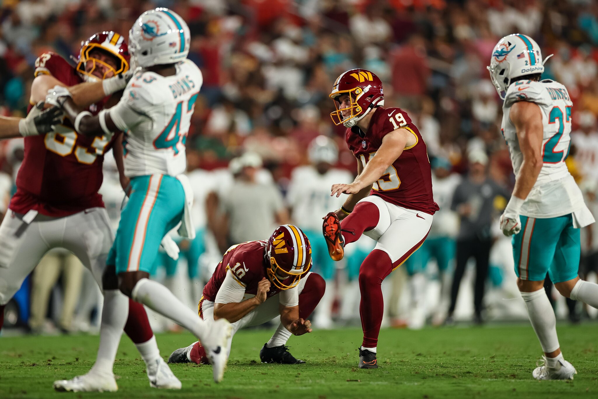 How ‘conviction’ helped Drew Stevens win Commanders kicking competition