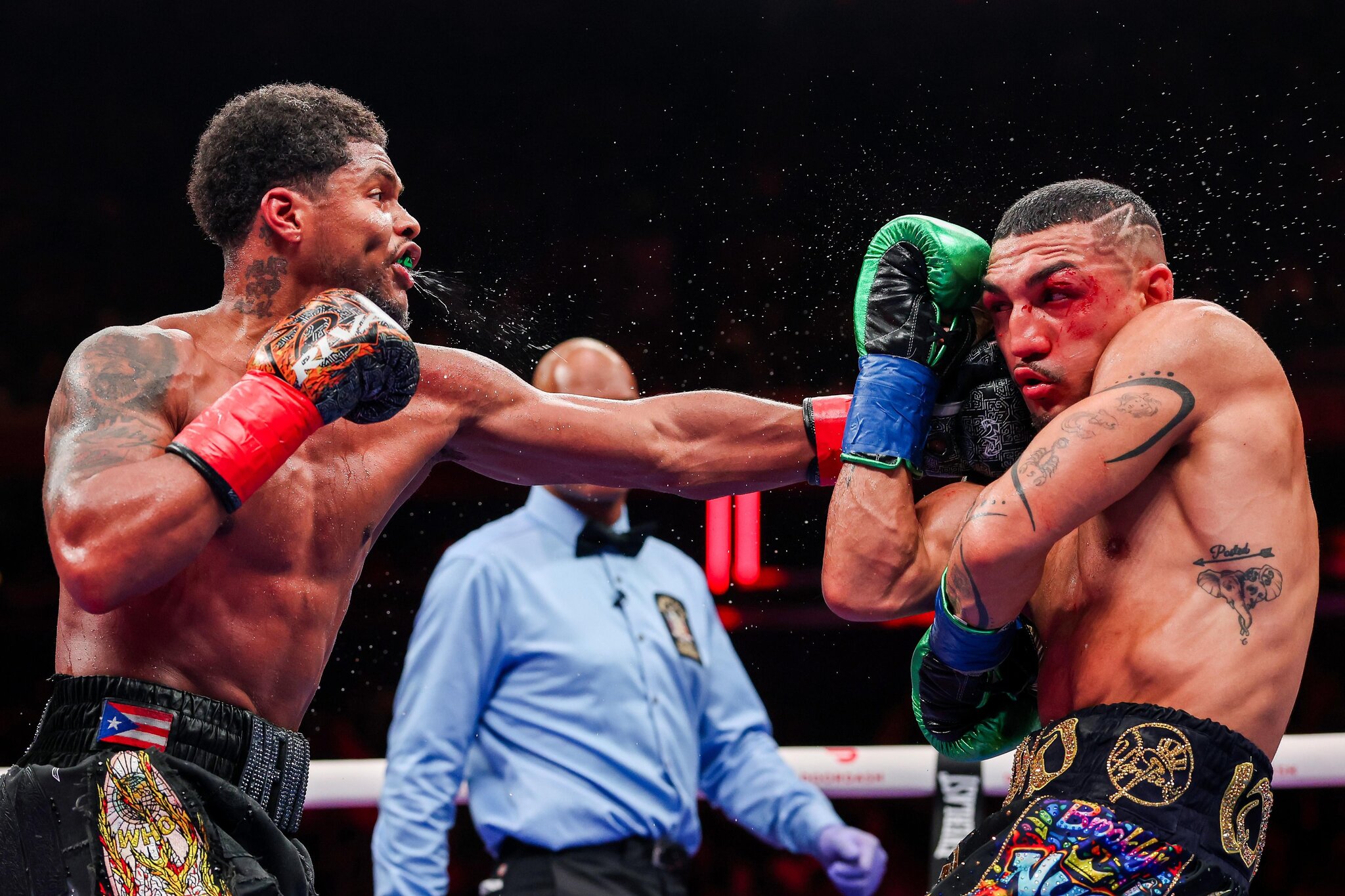 We both messed up’: Teofimo Lopez Jr and Sr have it out over loss to Shakur Stevenson