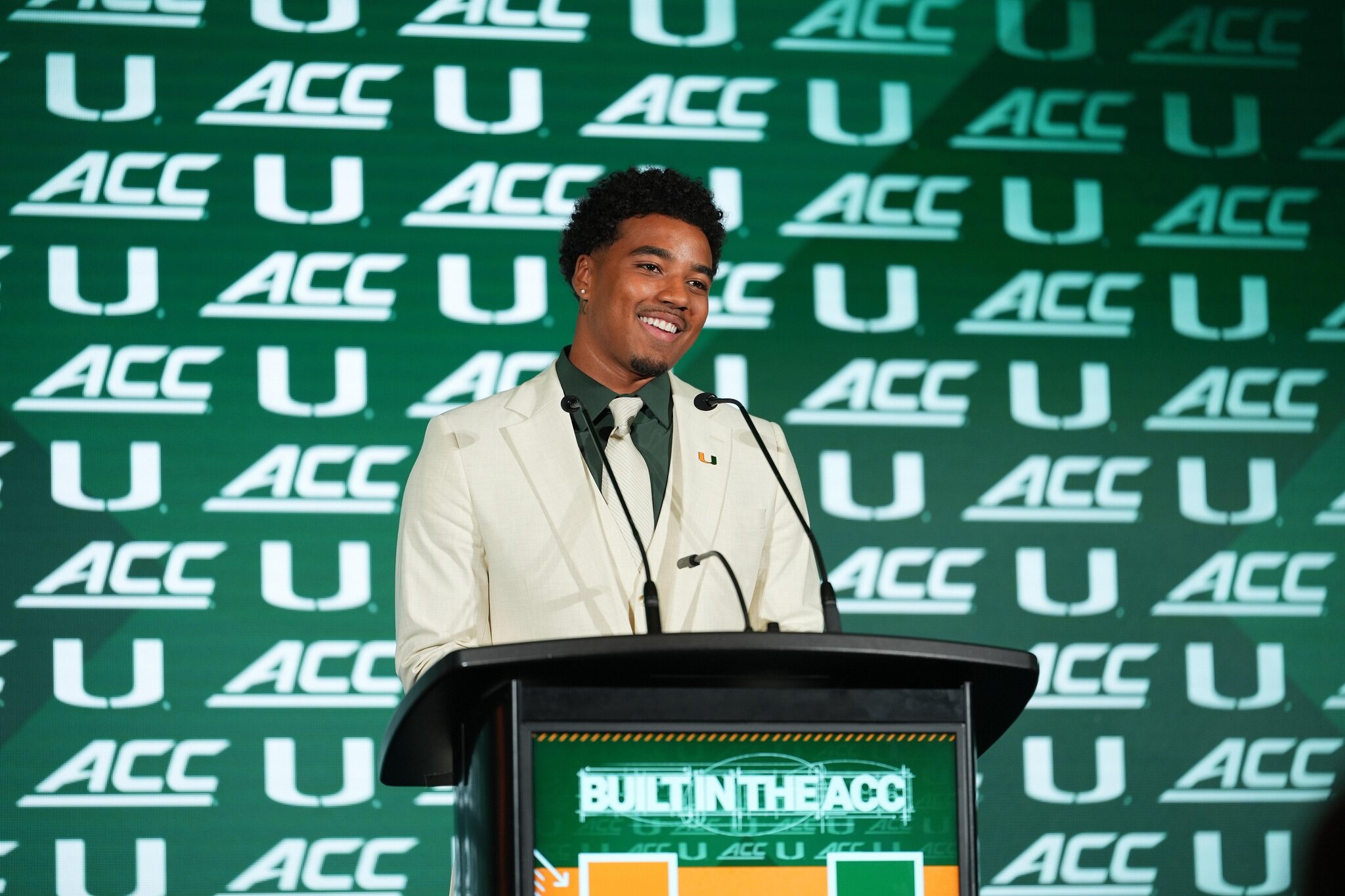 Miami Hurricanes QB Darian Mensah voted preseason ACC Player of the Year; Canes lead preseason All-Conference Team