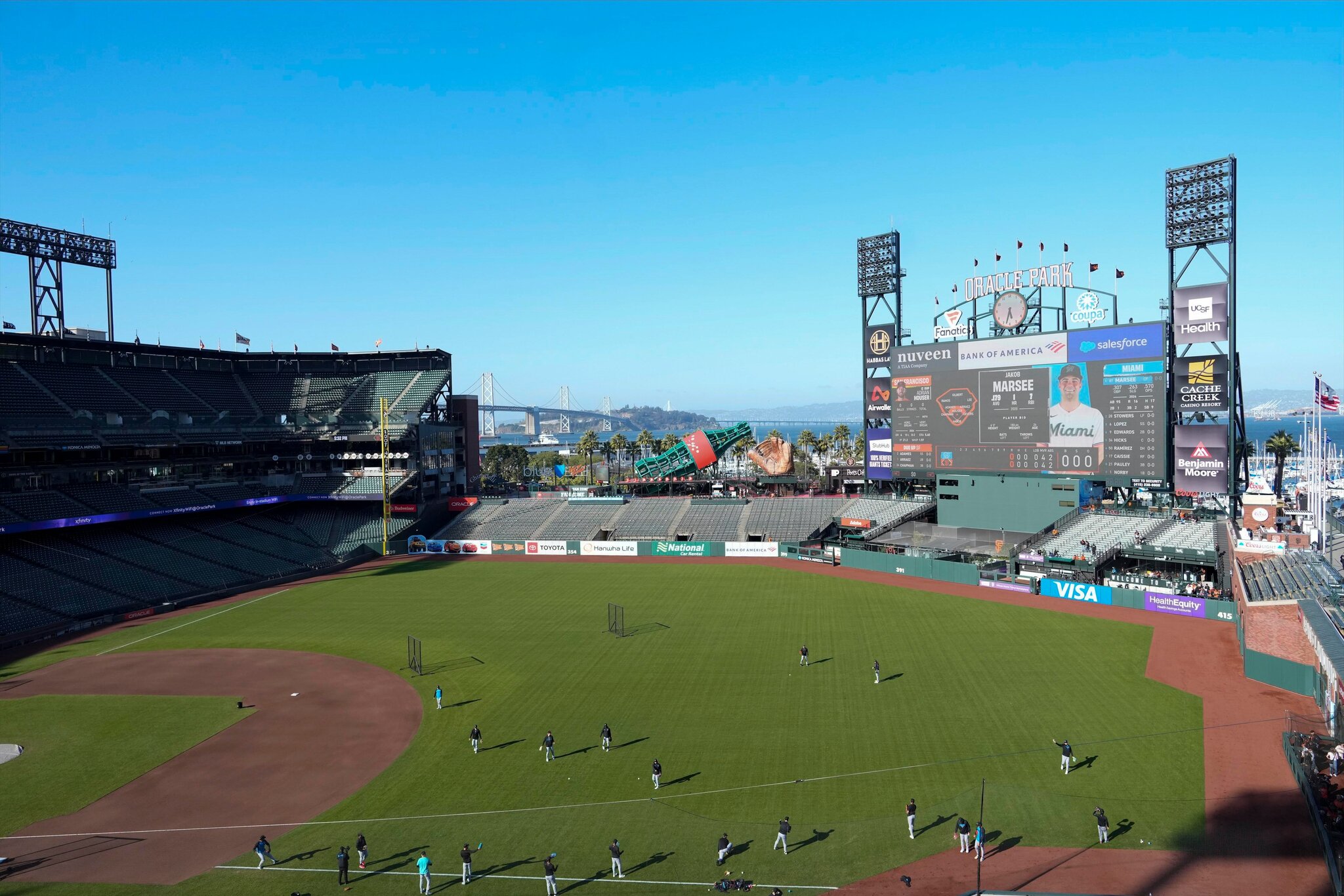 Which series are Giants fans most interested in this week?