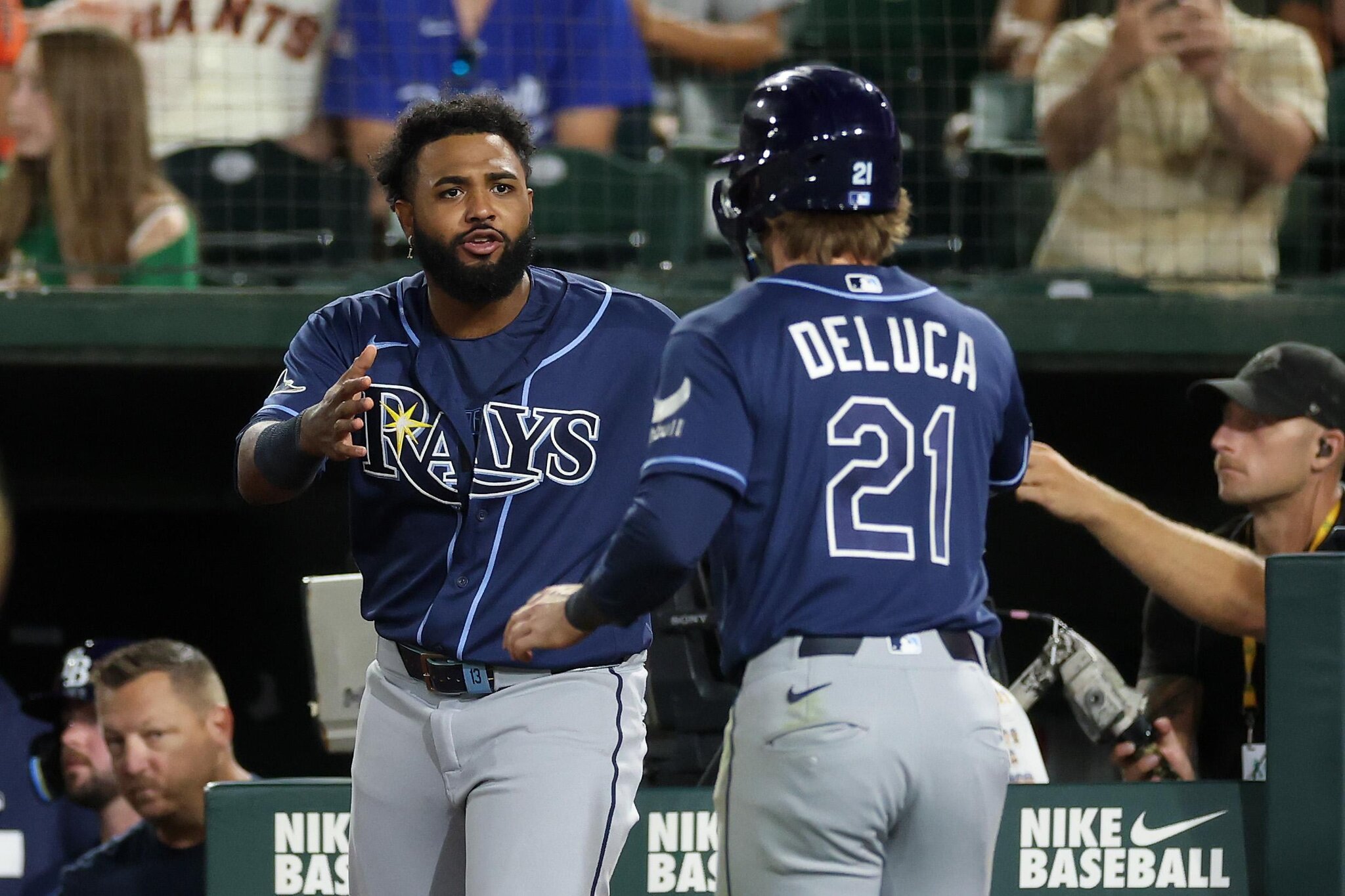 This. Team.: Rays 10, Athletics 6