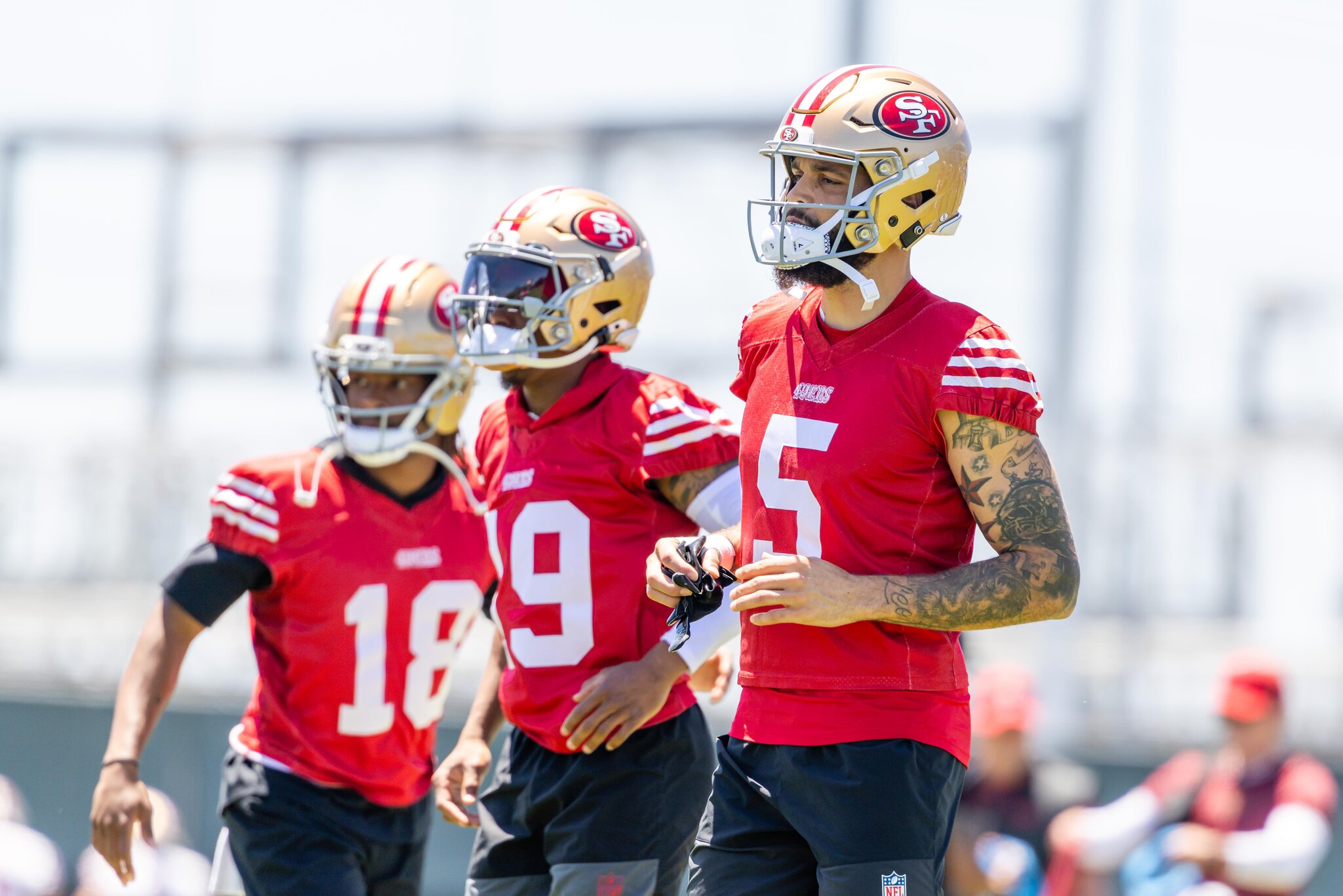 49ers’ wide receiver Mike Evans plans to play Week 1 despite a recent injury