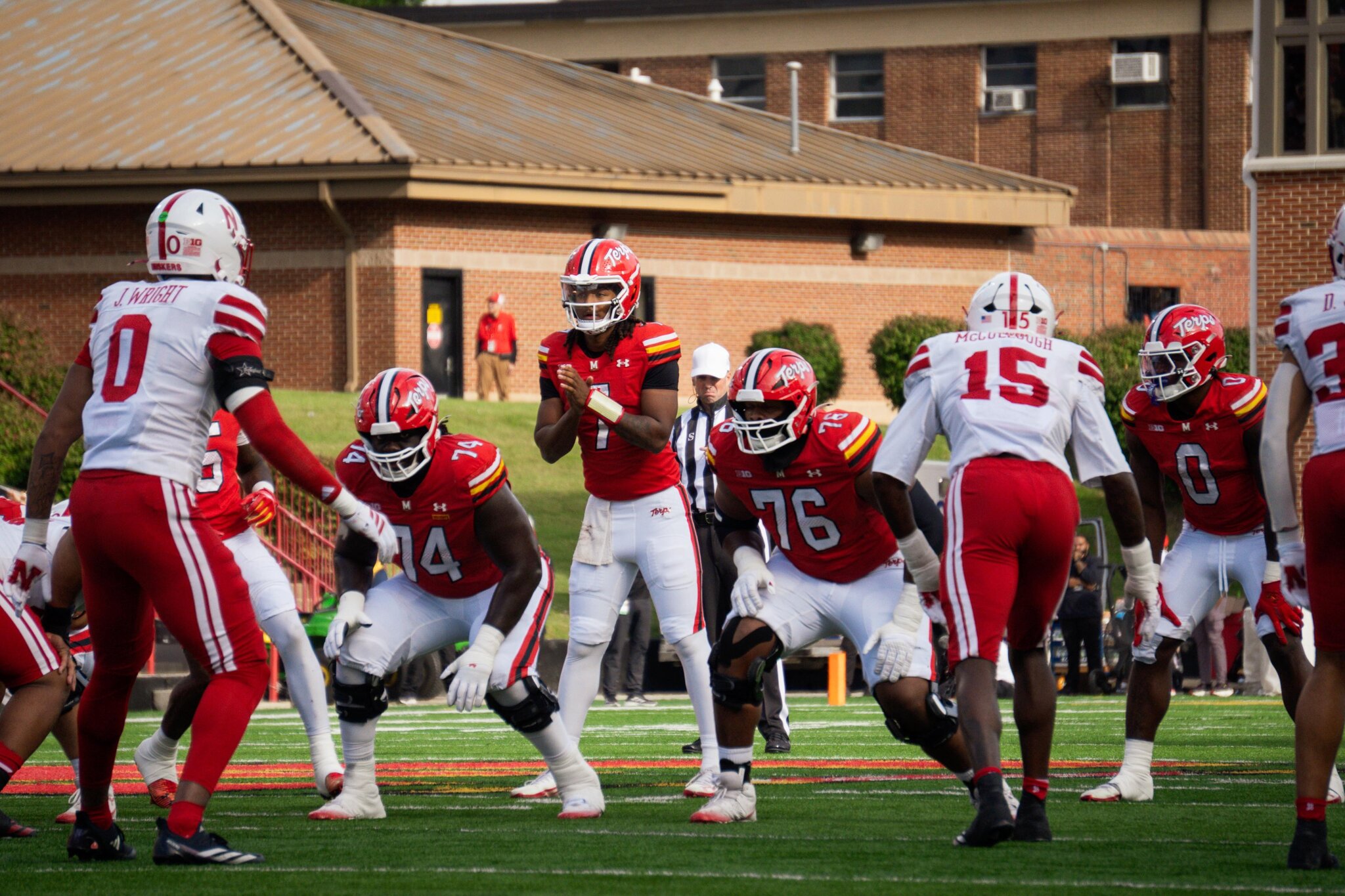 Maryland football’s offensive line group has room to improve despite statistical excellence