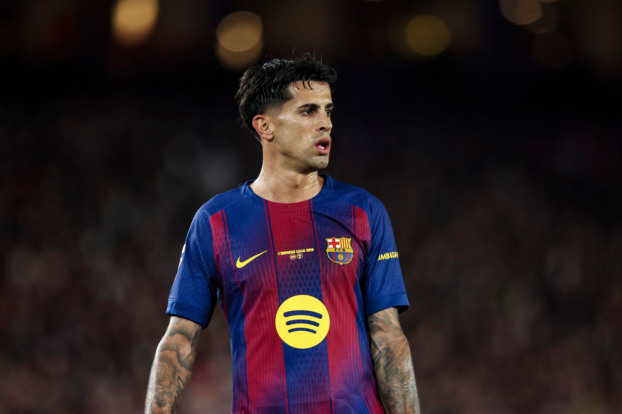 João Cancelo training alone in Portugal as full-back awaits Barcelona move