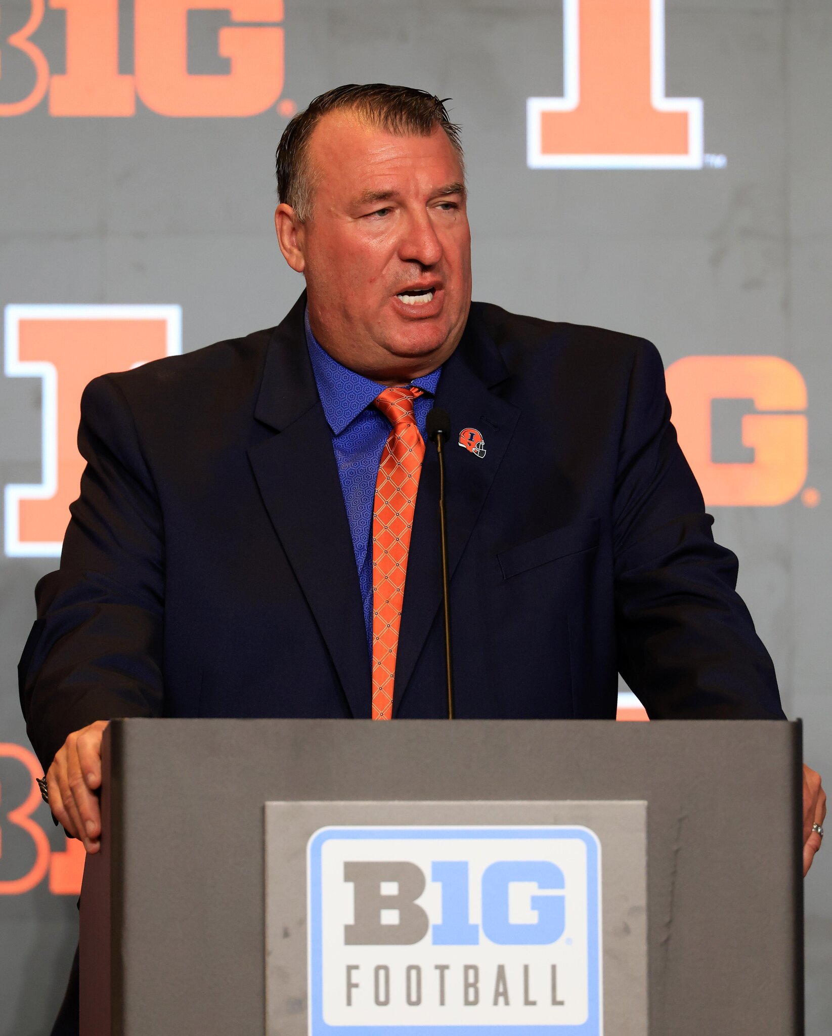 Bielema highlights NIL’s impact on revamped Illinois offense