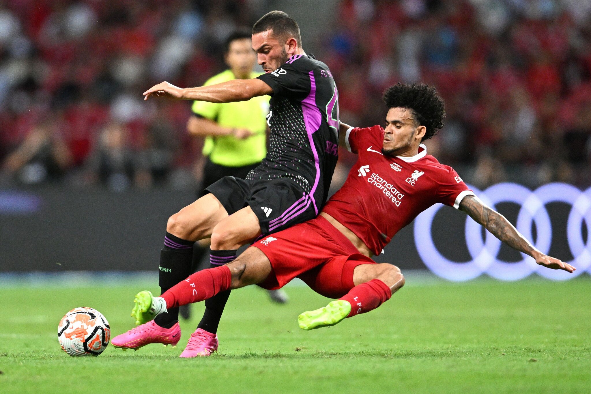 Bayern Munich’s Arijon Ibrahimović eager to learn from Luis Díaz