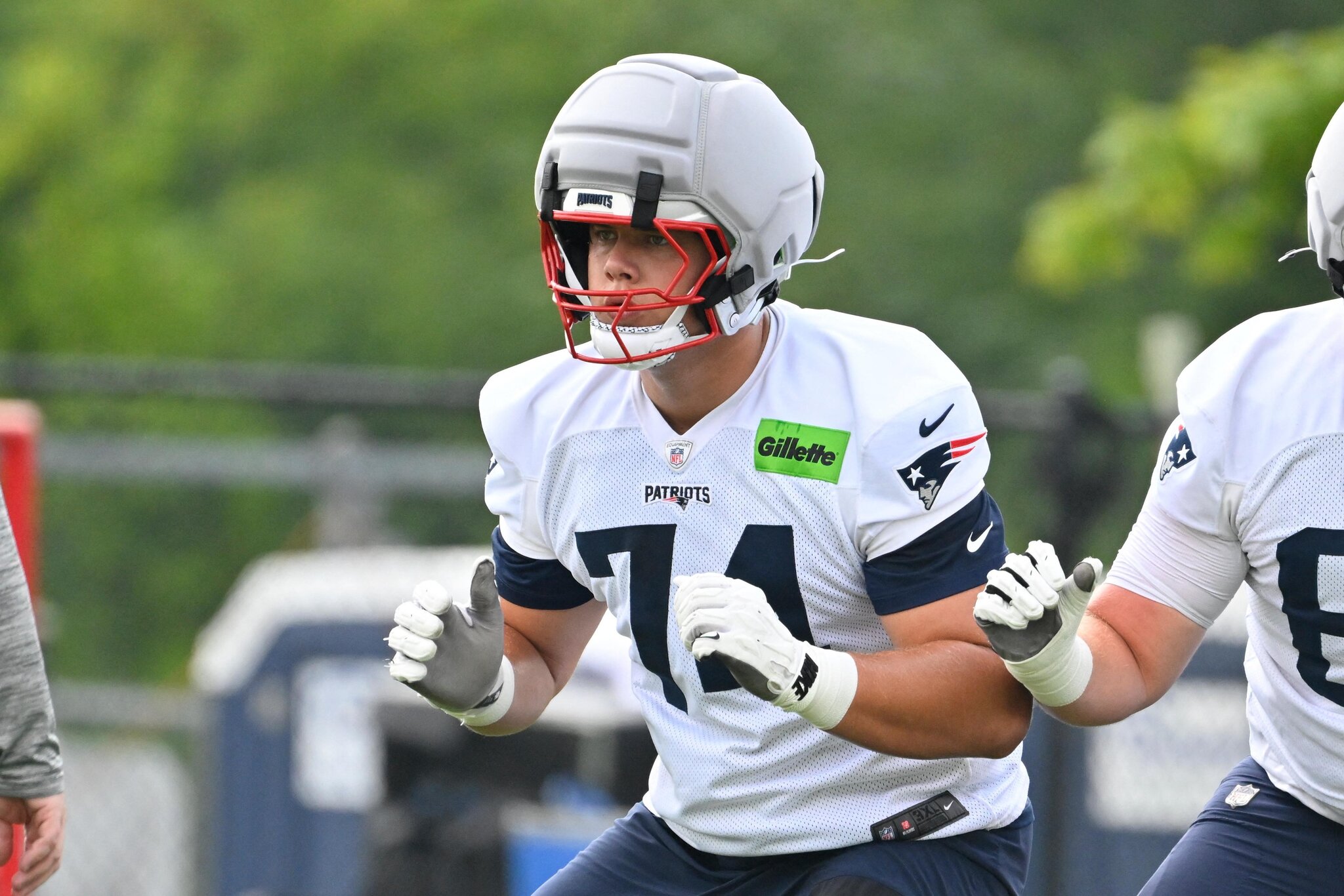 Caleb Lomu embracing physicality early in rookie training camp