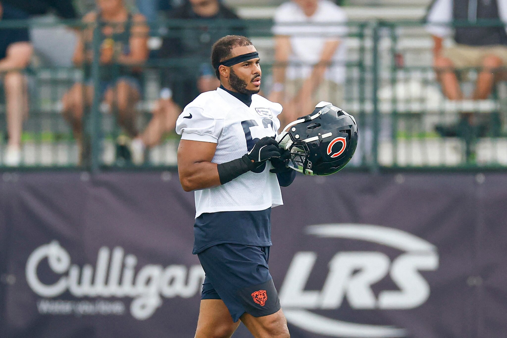 Chicago Bears have their most physical practice yet