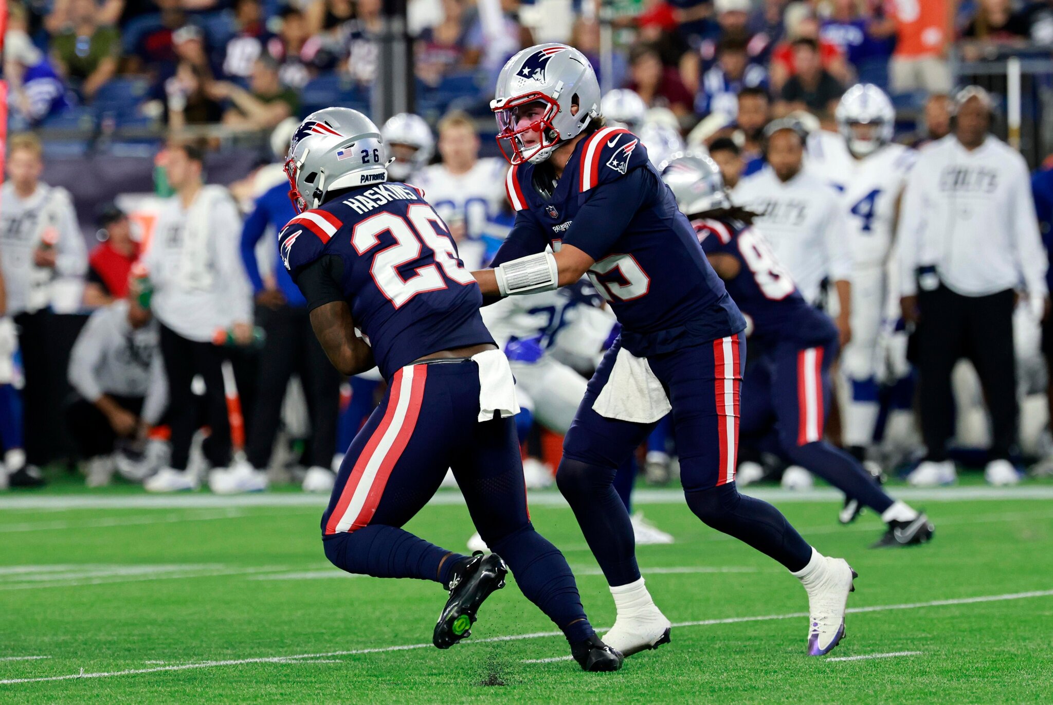 Hassan Haskins ‘excited’ to reunite with Mike Vrabel as a Patriot