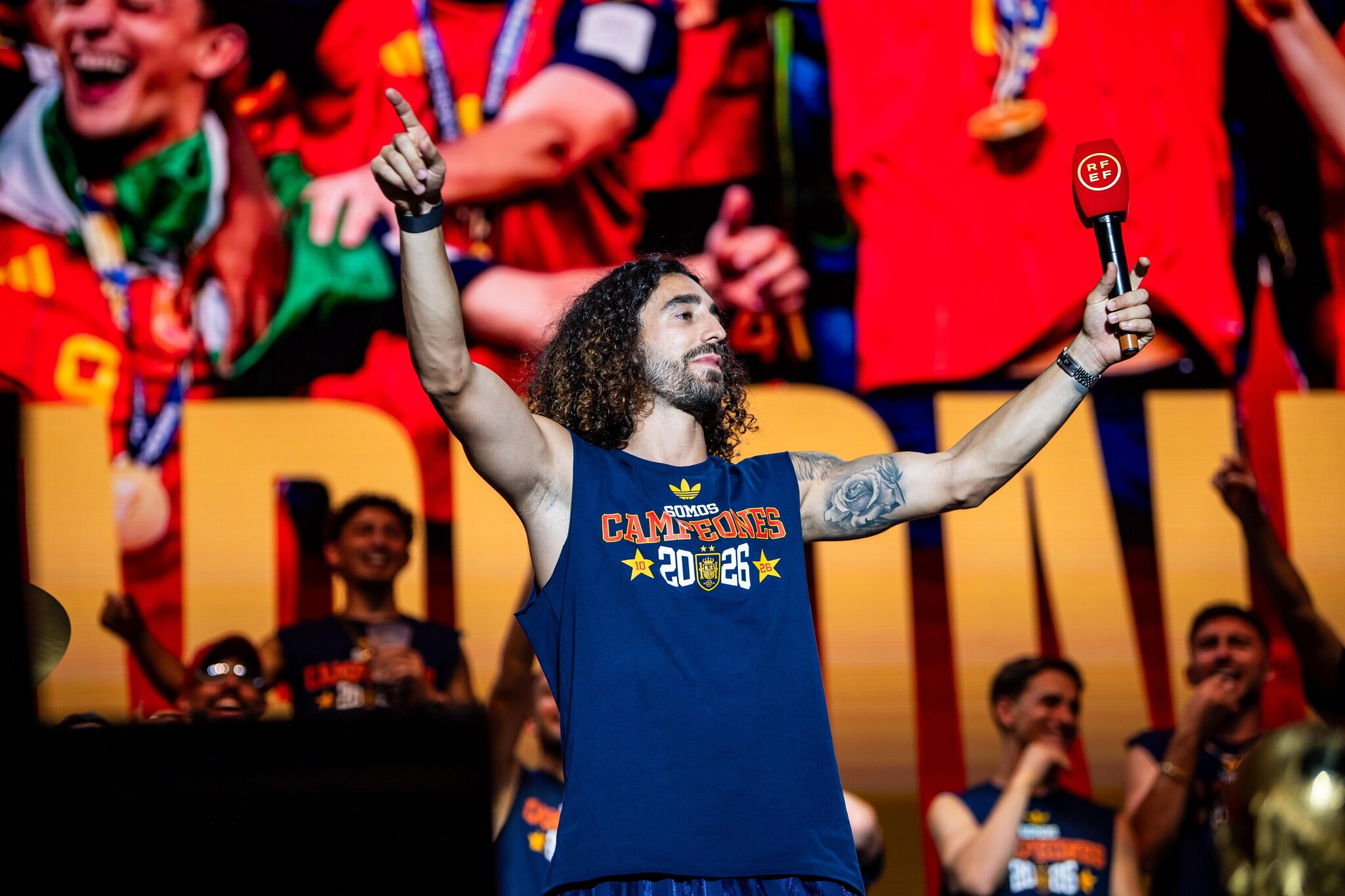 Marc Cucurella honors Spain coach with World Cup tattoo after fulfilling tournament promise