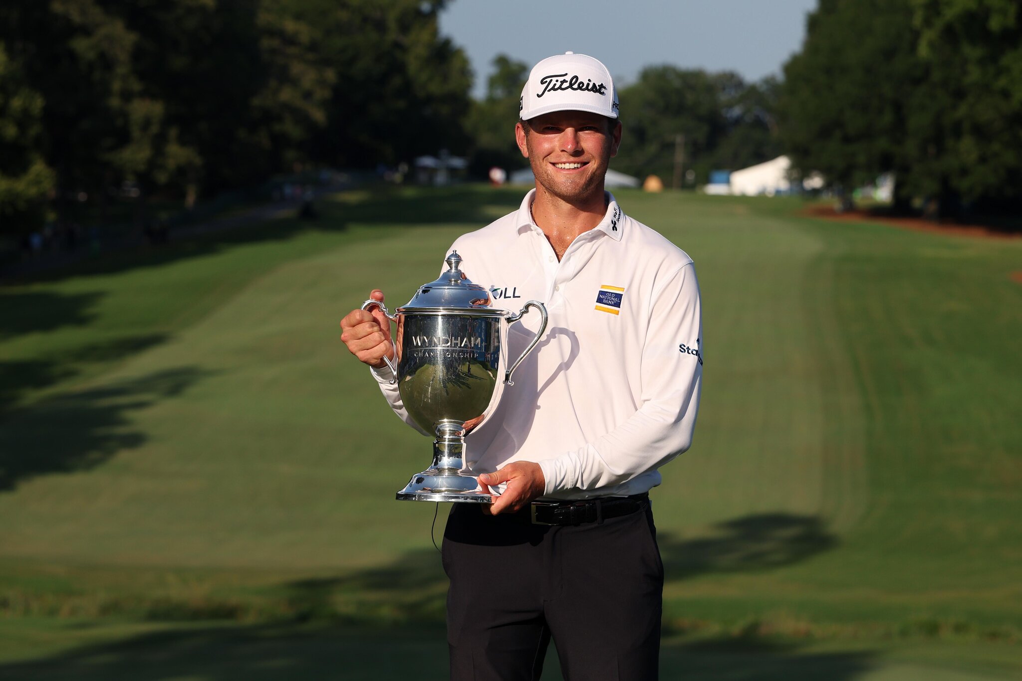 Michael Brennan wins Wyndham Championship for second TOUR victory