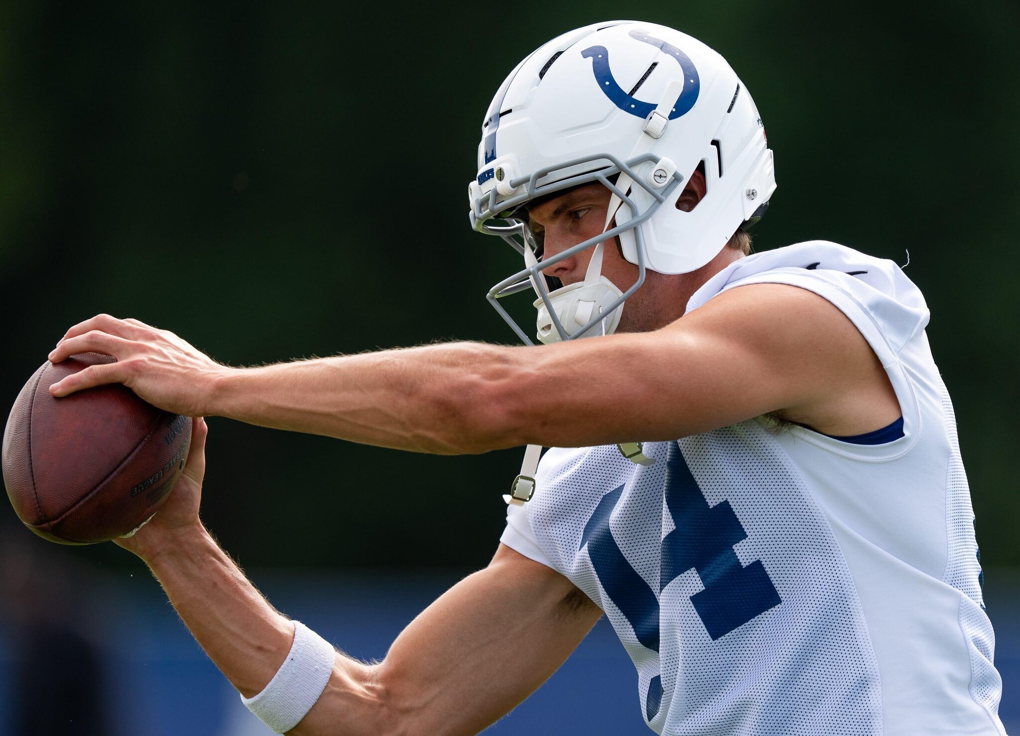 Colts GM Chris Ballard clarifies no second PRP injection for WR Alec Pierce’s rehabbing ankle