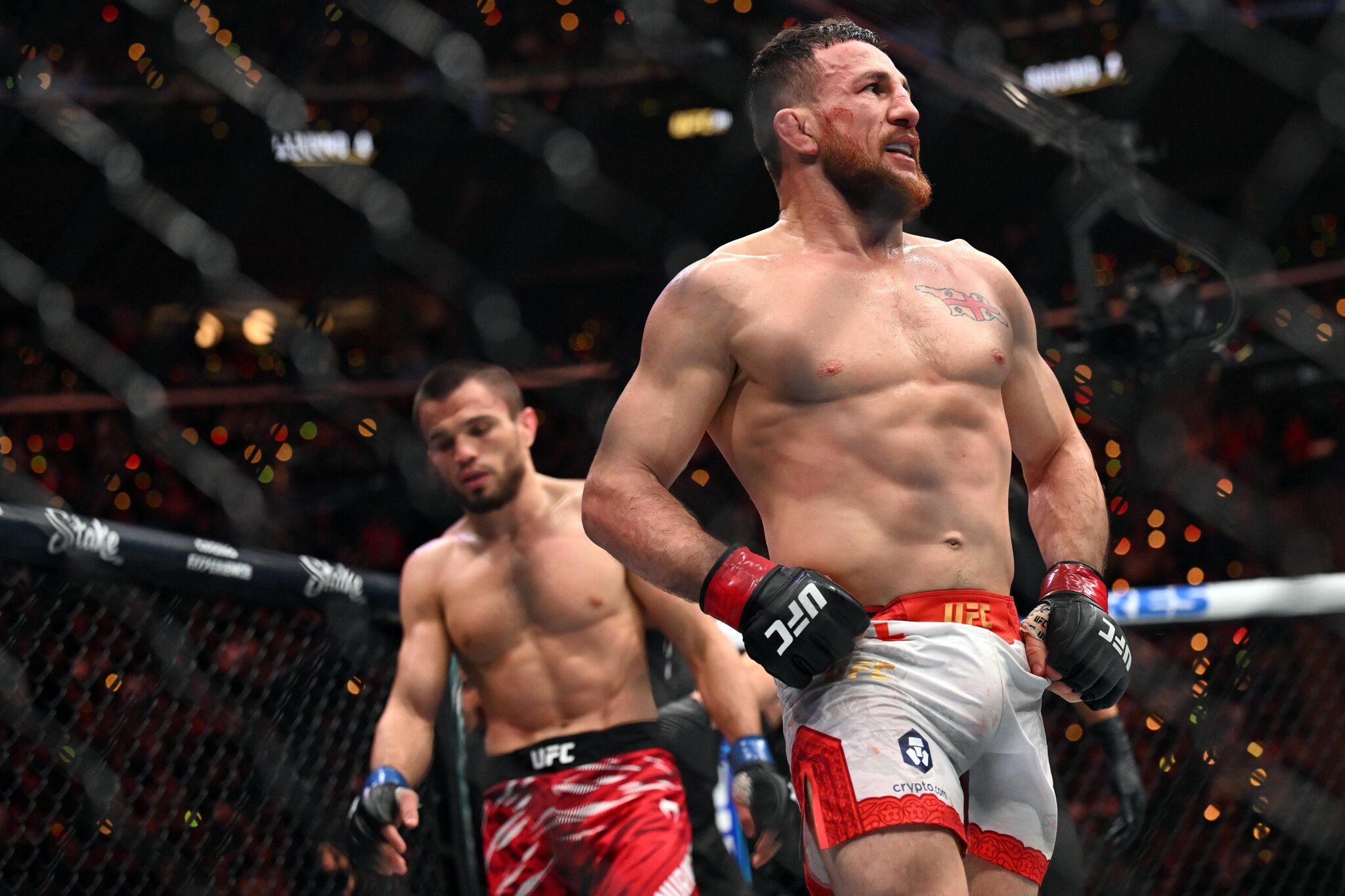 Merab Dvalishvili responds to Umar Nurmagomedov jab: ‘You guys are little people