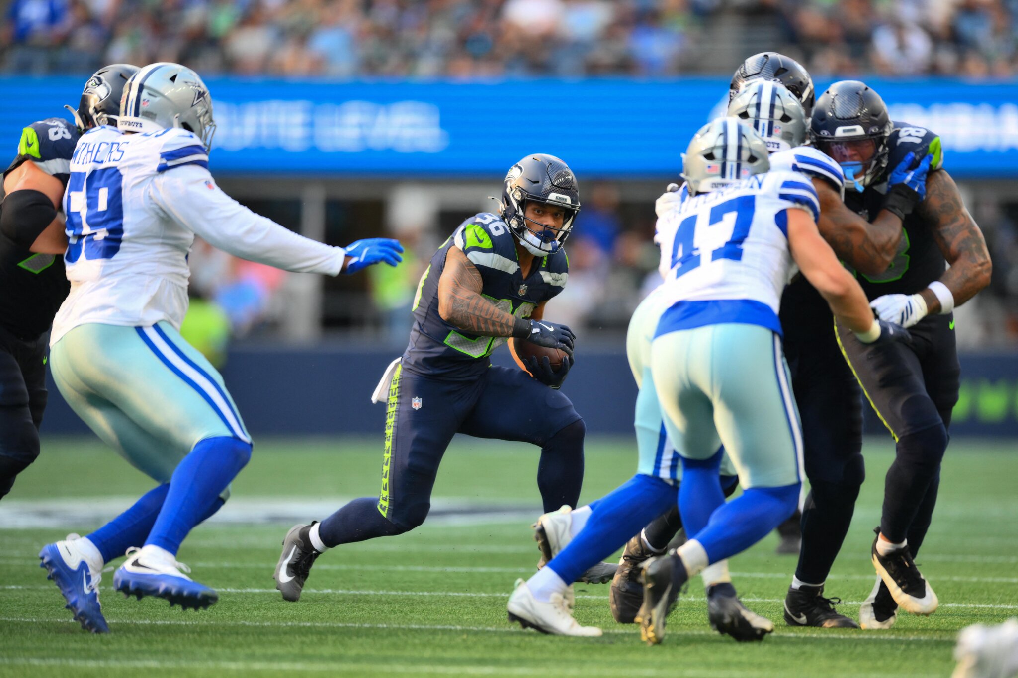 Winners and Losers from Seahawks vs. Cowboys: Yeesh, that o-line