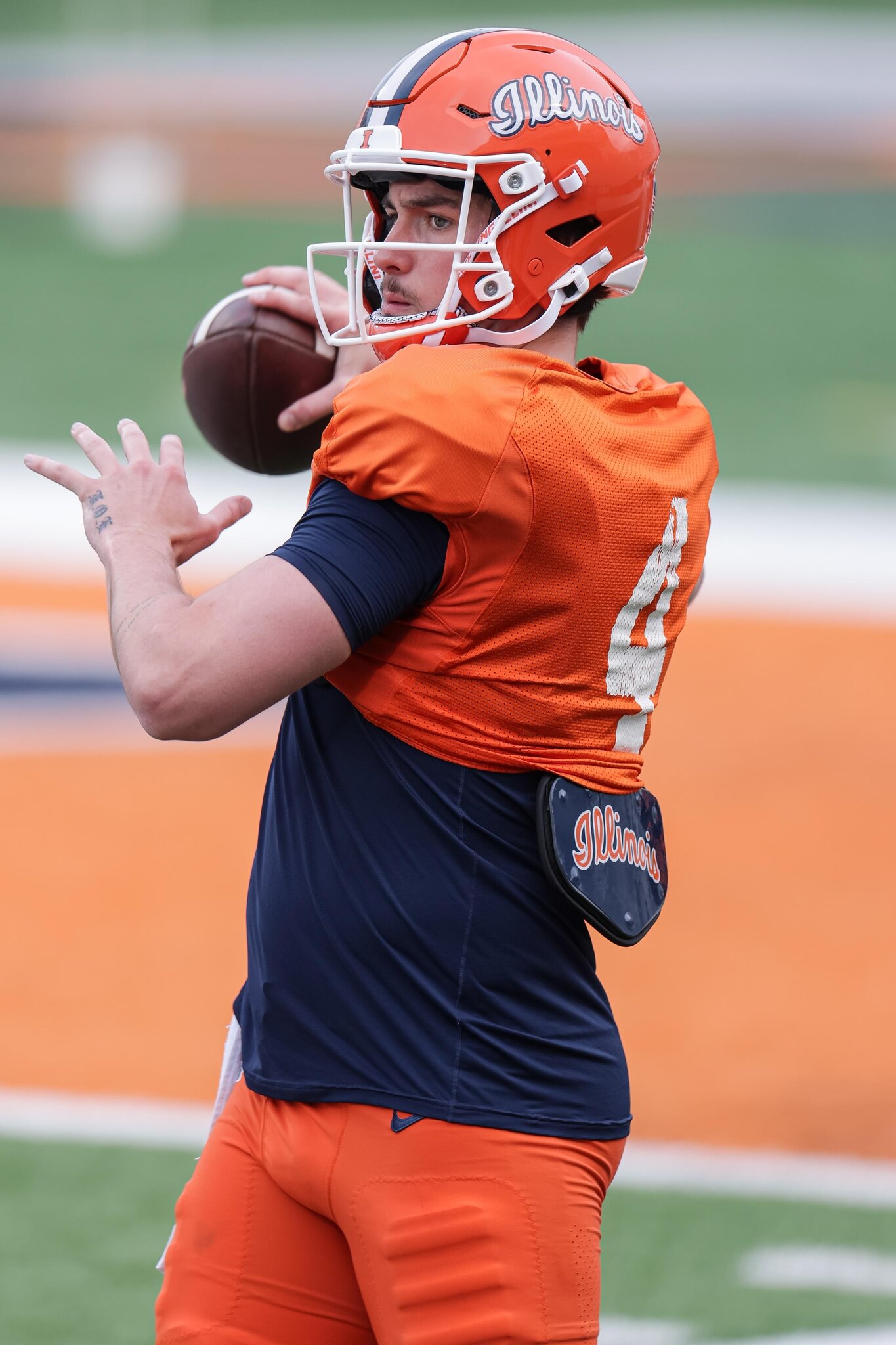 Katin Houser is a great match for Illinois’ offensive scheme