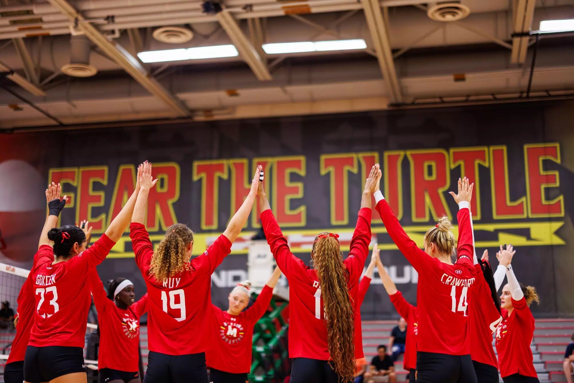 Maryland volleyball takes down Howard, 3-0, in season opener