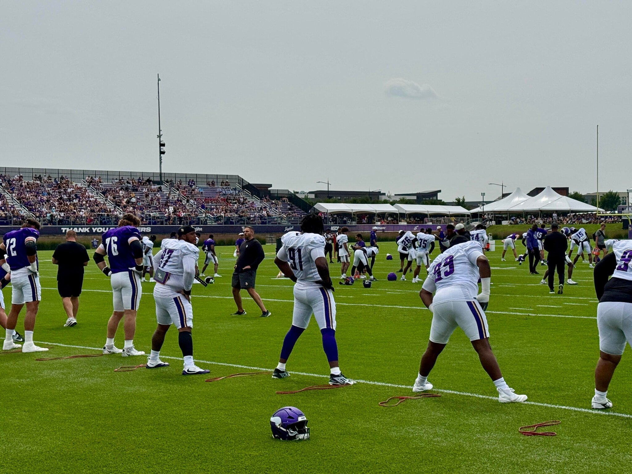 Vikings Training Camp Notes: 8/7 Edition