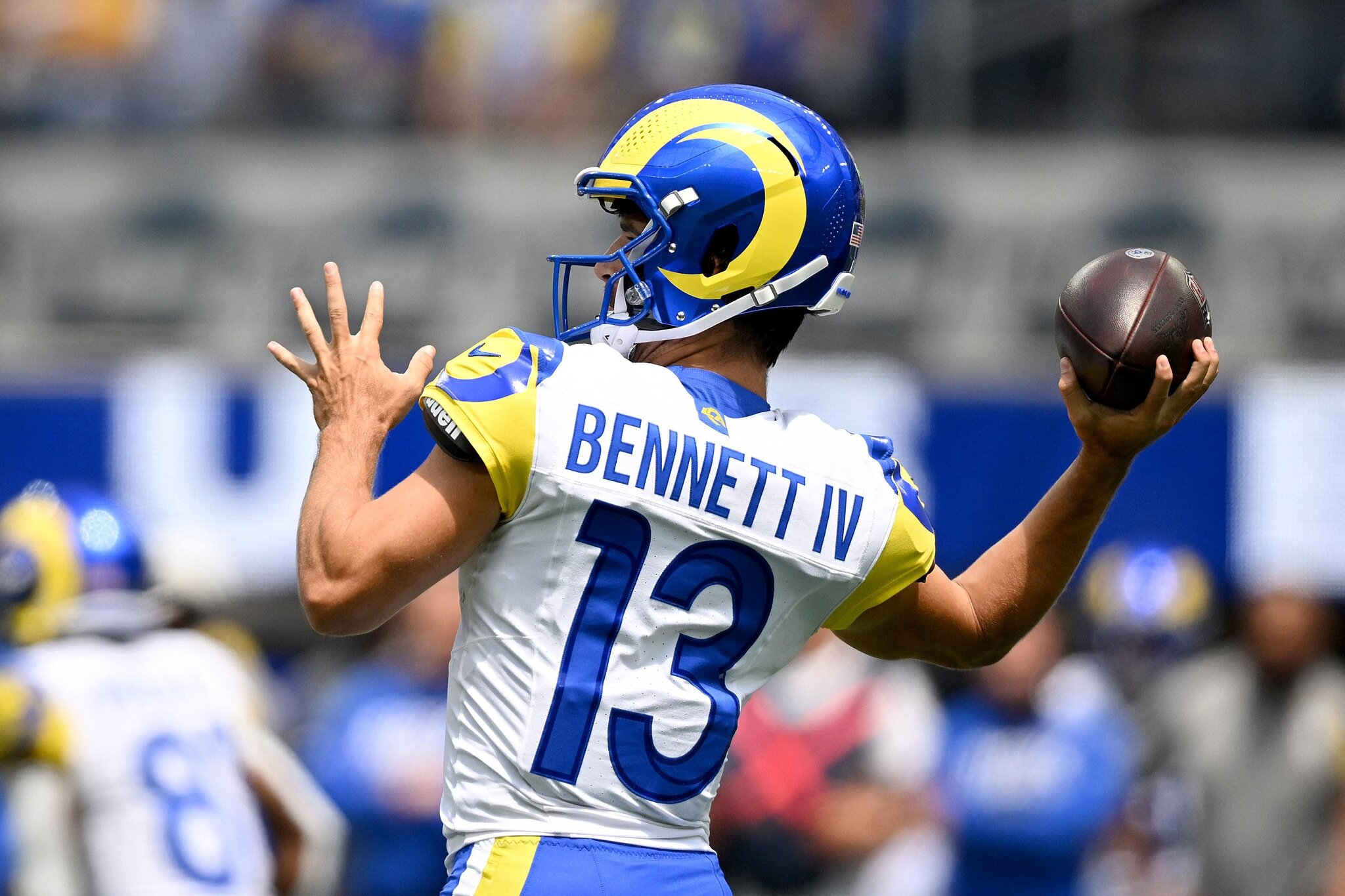 Rams-Saints final score: Stetson Bennett makes his case over Ty Simpson