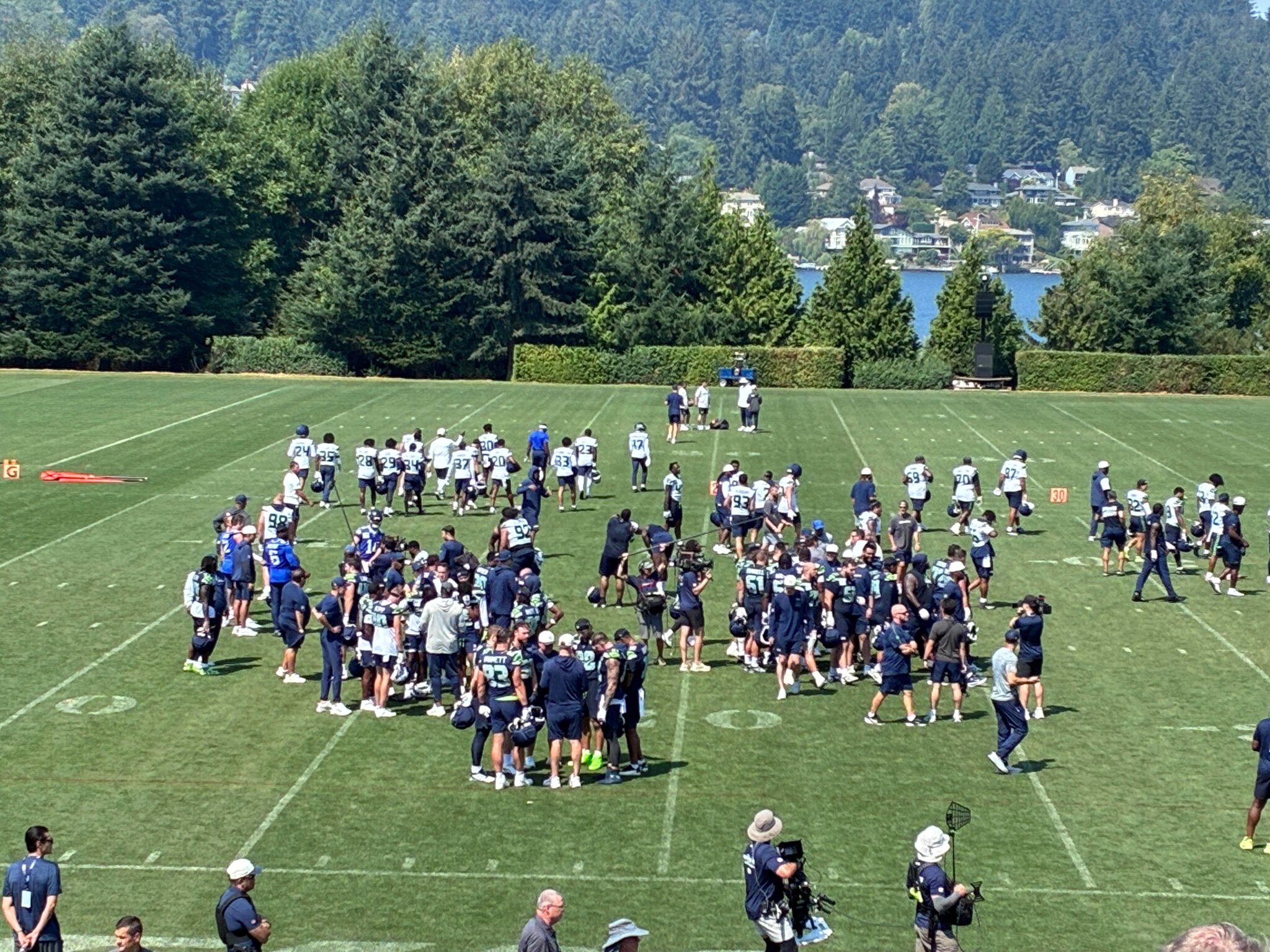 What we saw at Seahawks training camp, Day 12: Emanuel Wilson, anyone?