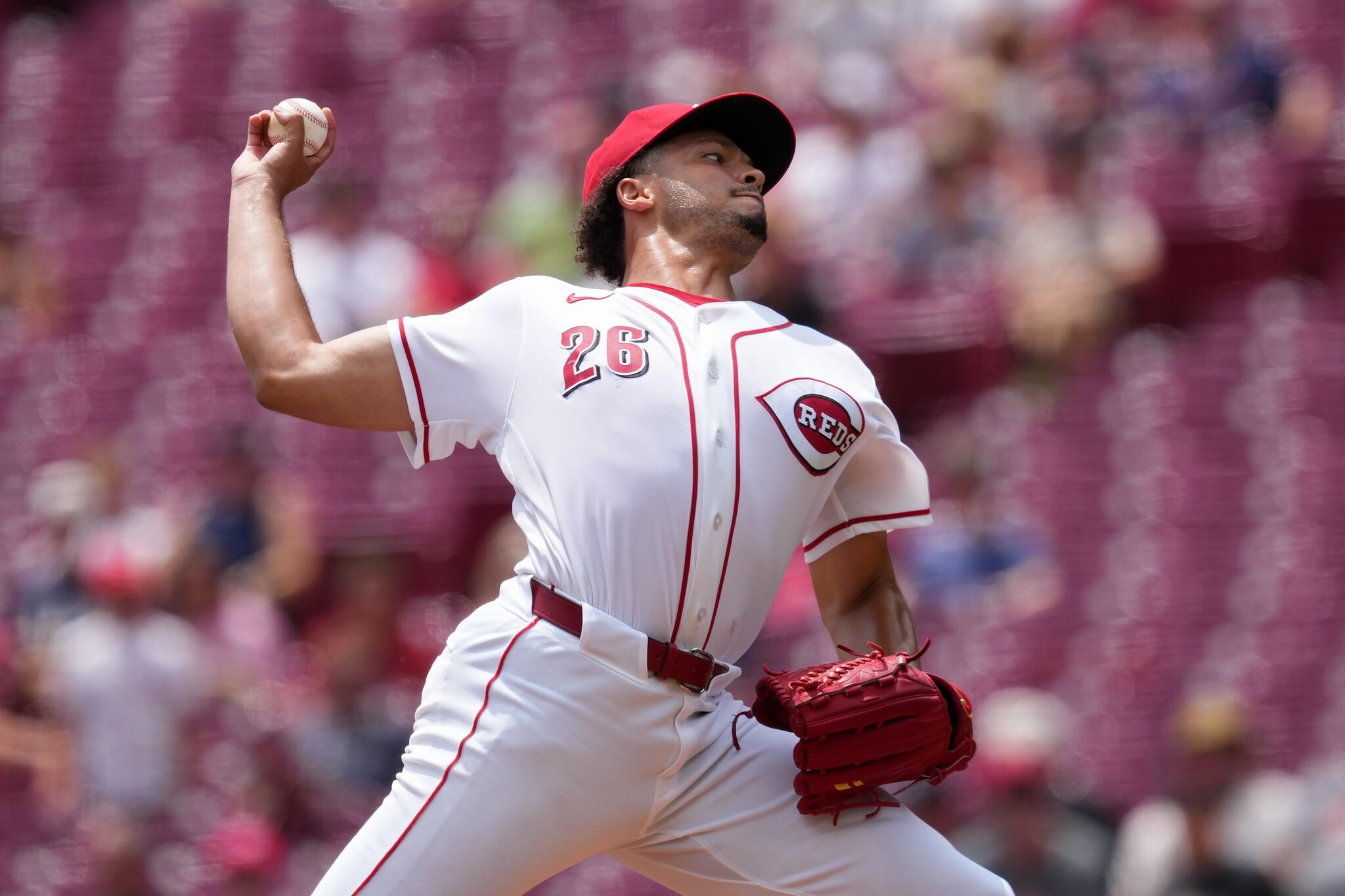 How many more innings does Reds ace Chase Burns get this year?