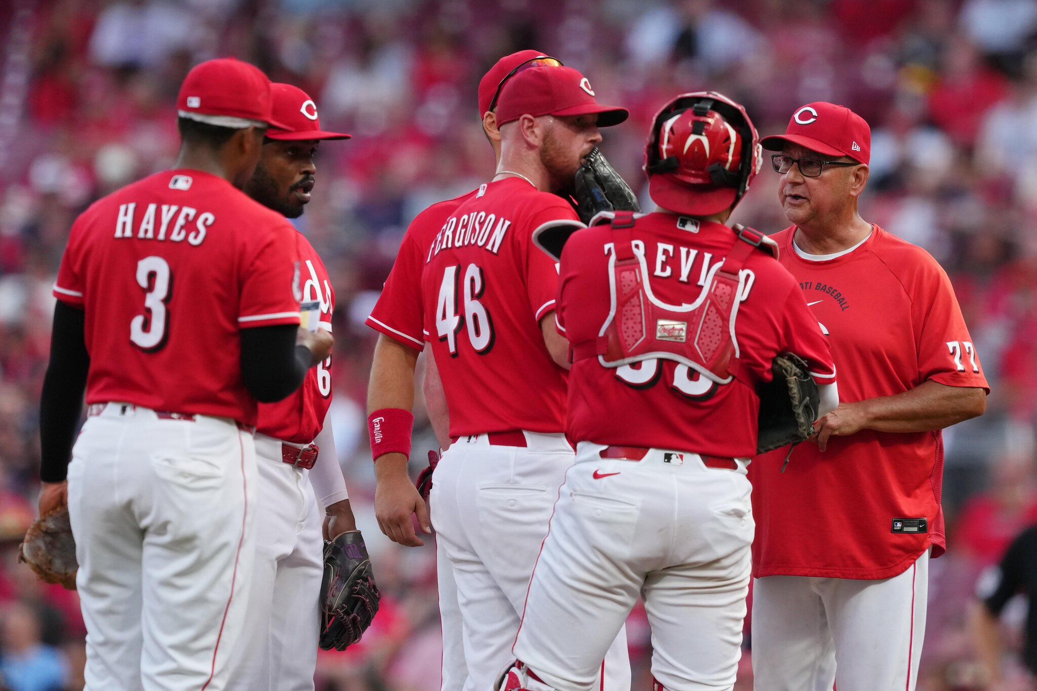 The Cincinnati bullpen gets its own turn to suffer