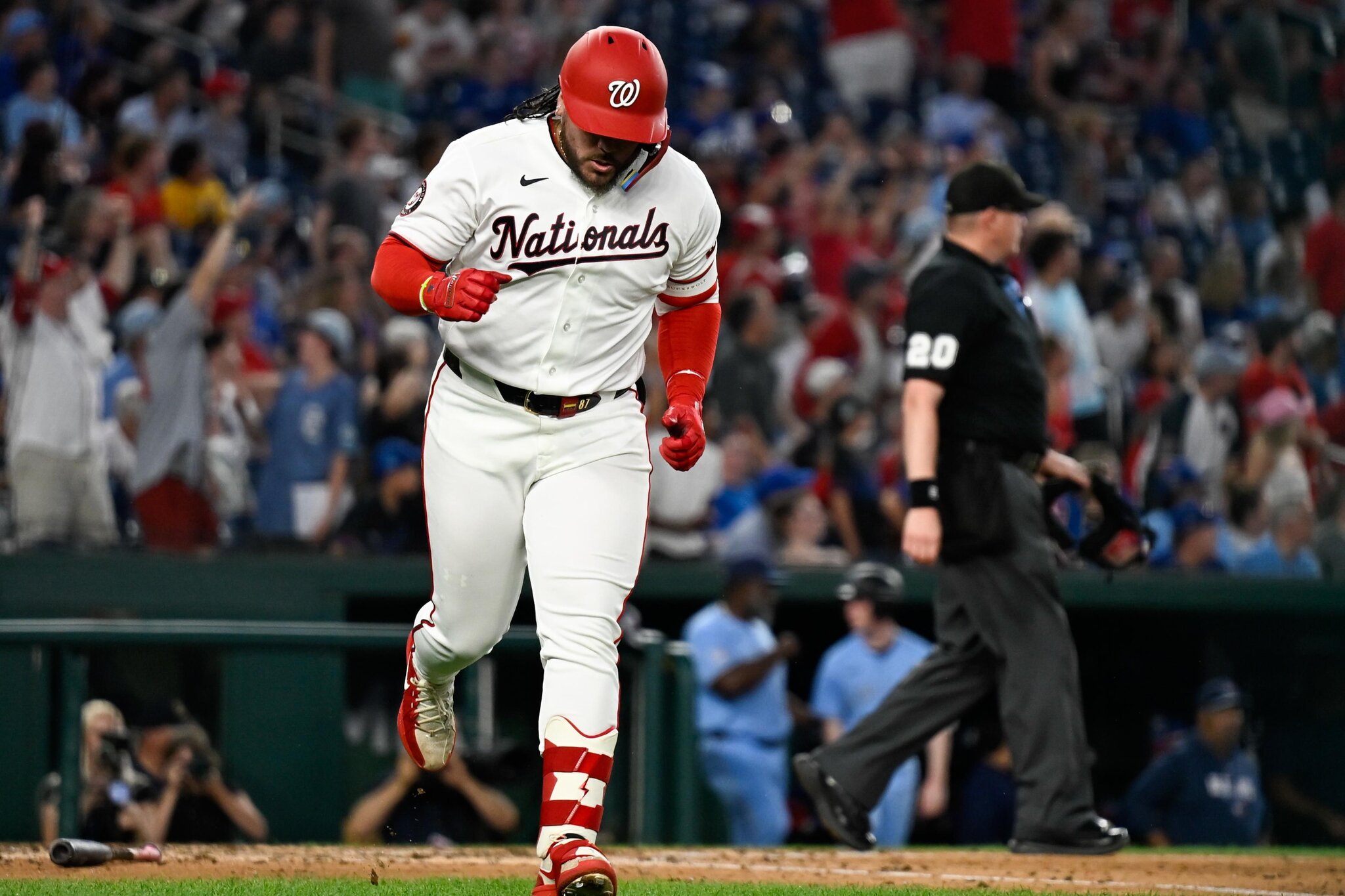 The Washington Nationals potent offense is surprisingly quiet in the late innings