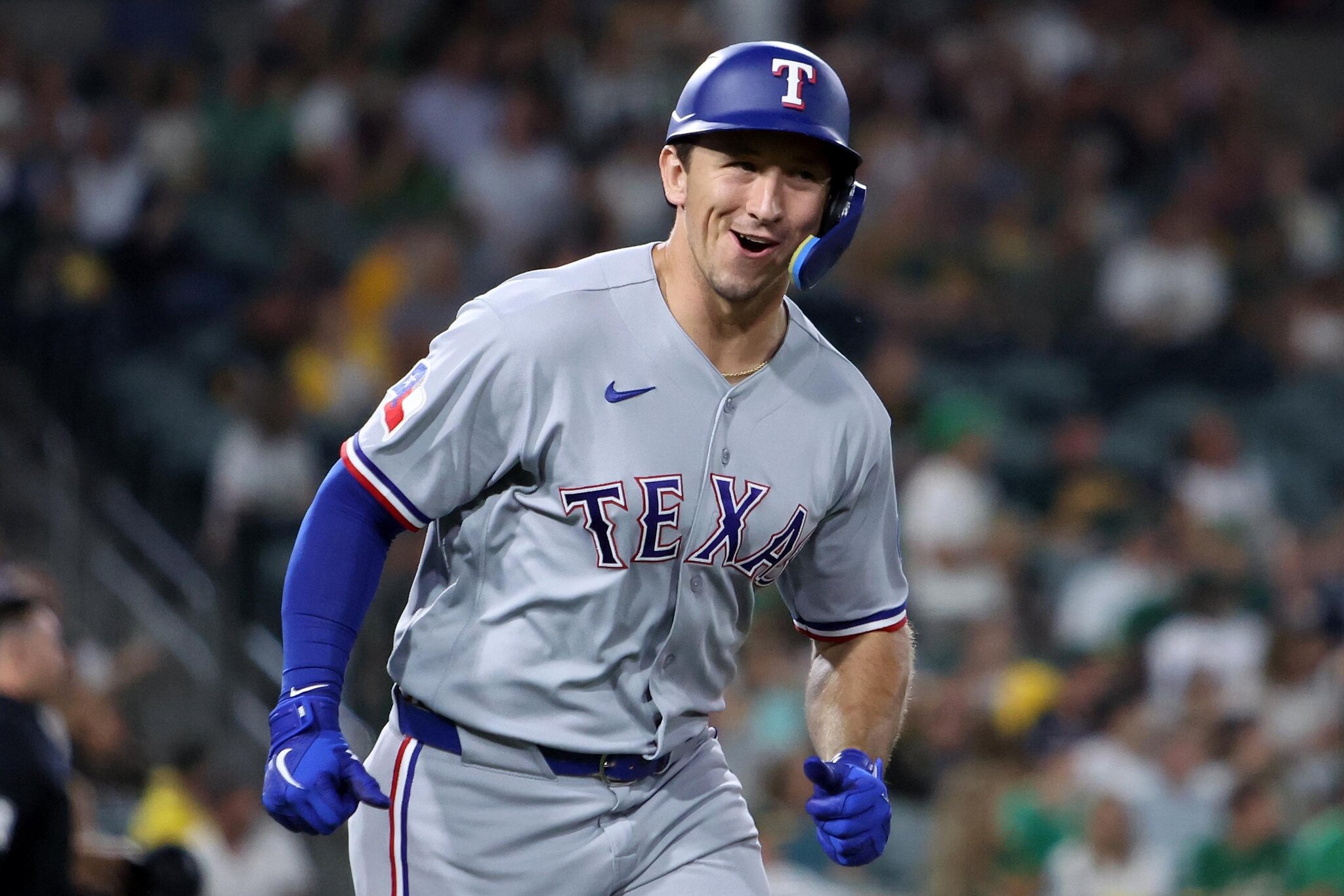 61-63 – Rangers get up off the mat, rally to beat A’s 5-3