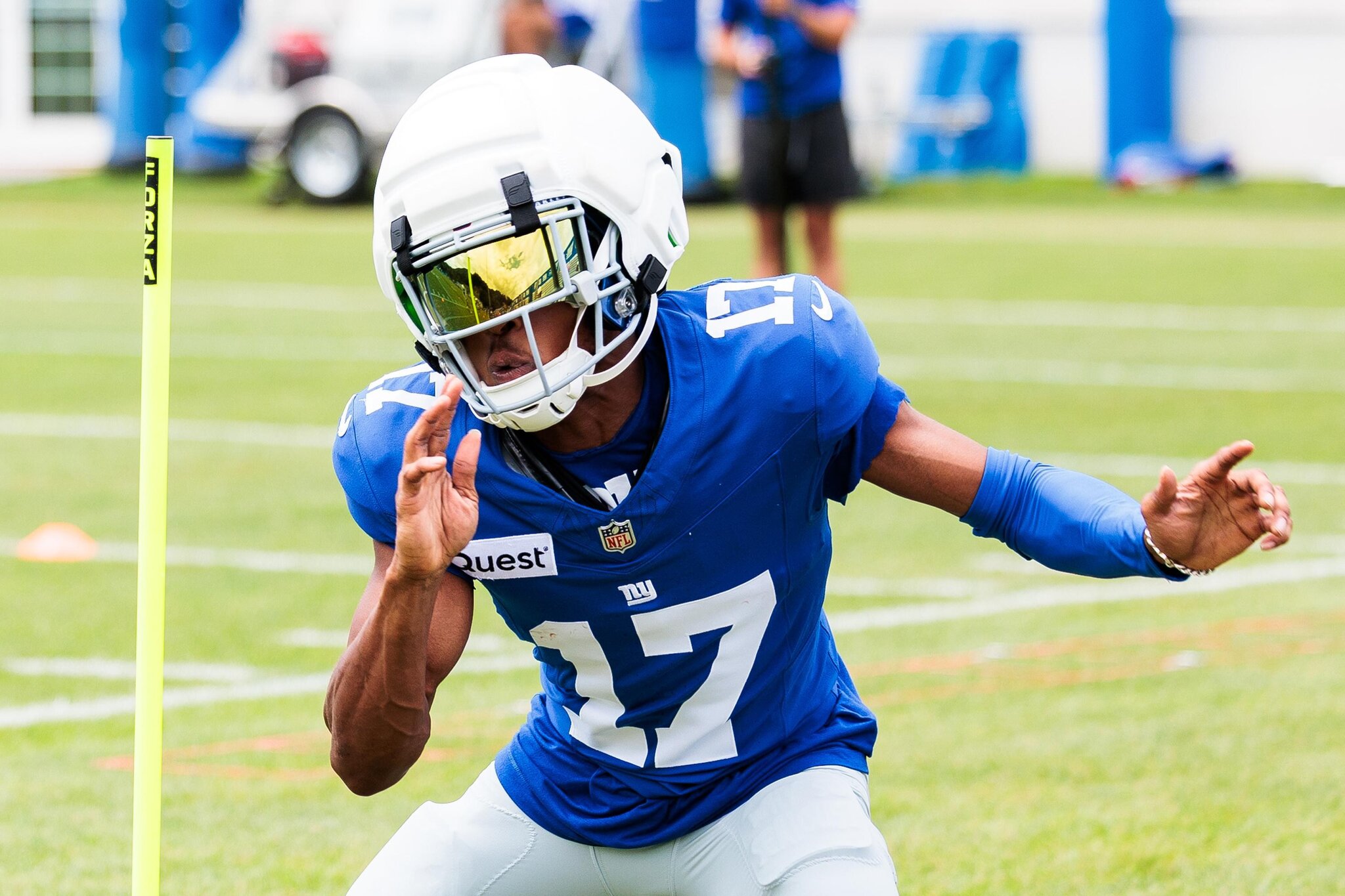 Fun finish to Friday practice provides a win for the Giants’ offense