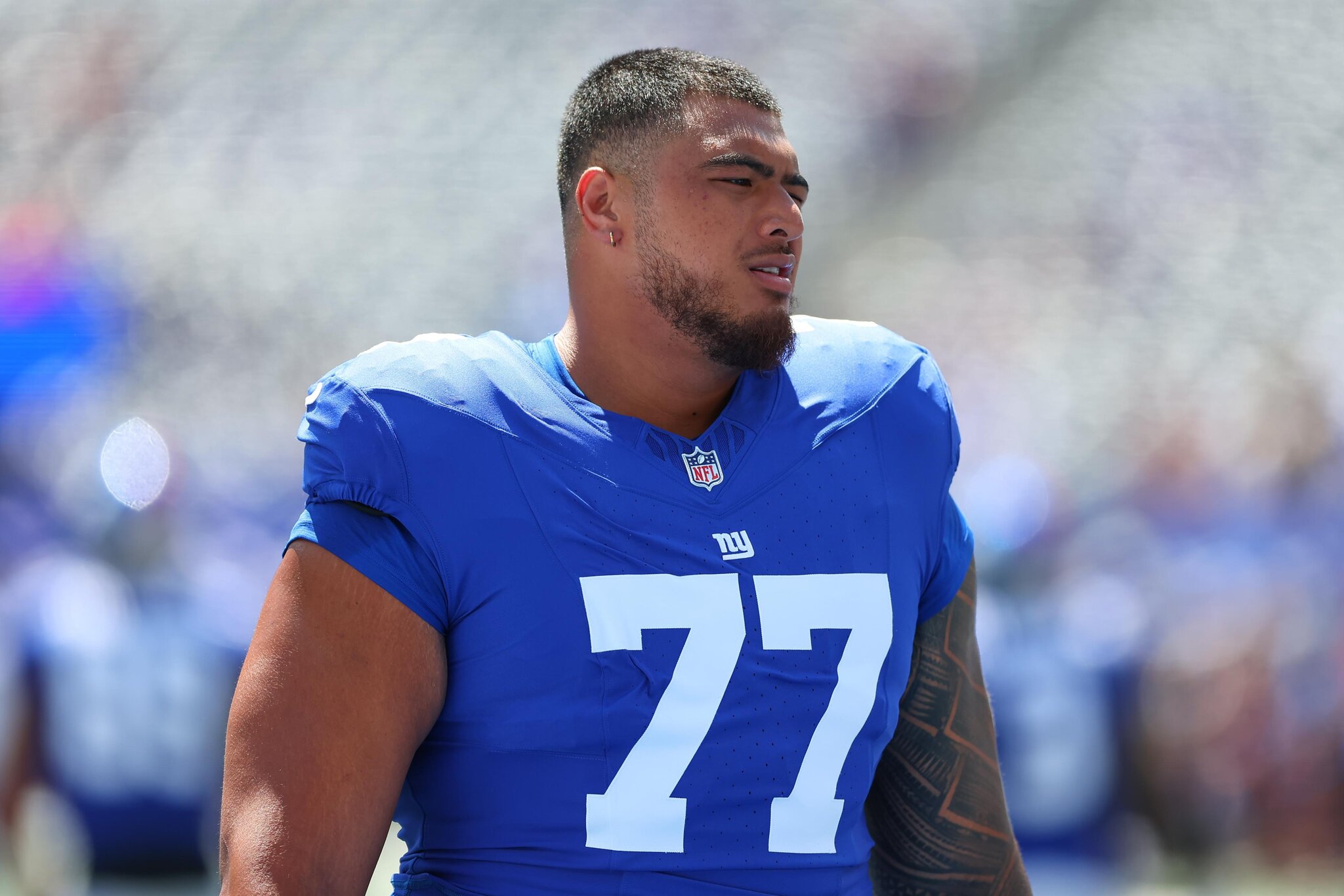 Report: Jaguars trade Day 3 pick for Giants OL Daniel Faalele