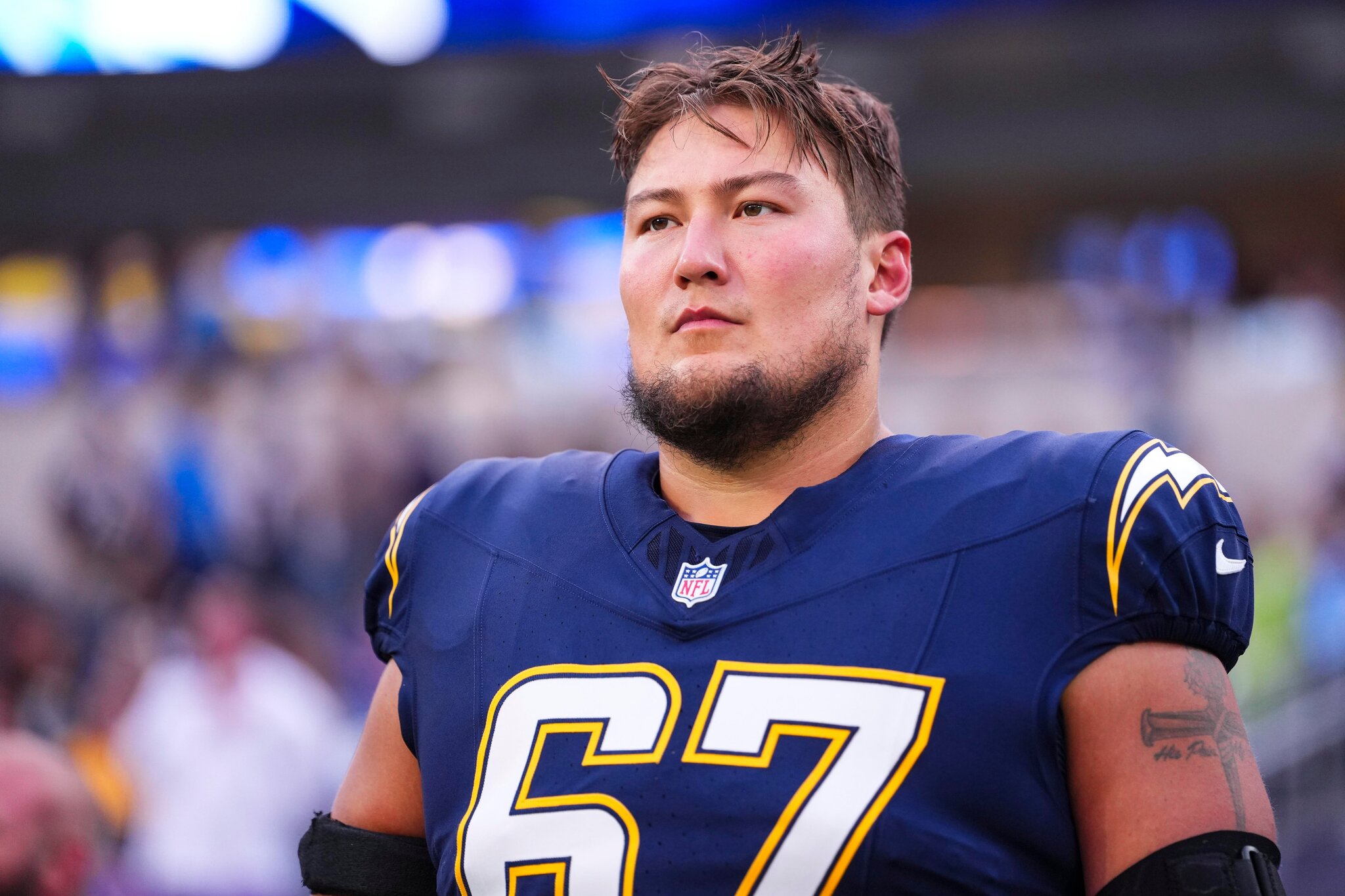 Denver Broncos have cut offensive tackle Foster Sarell
