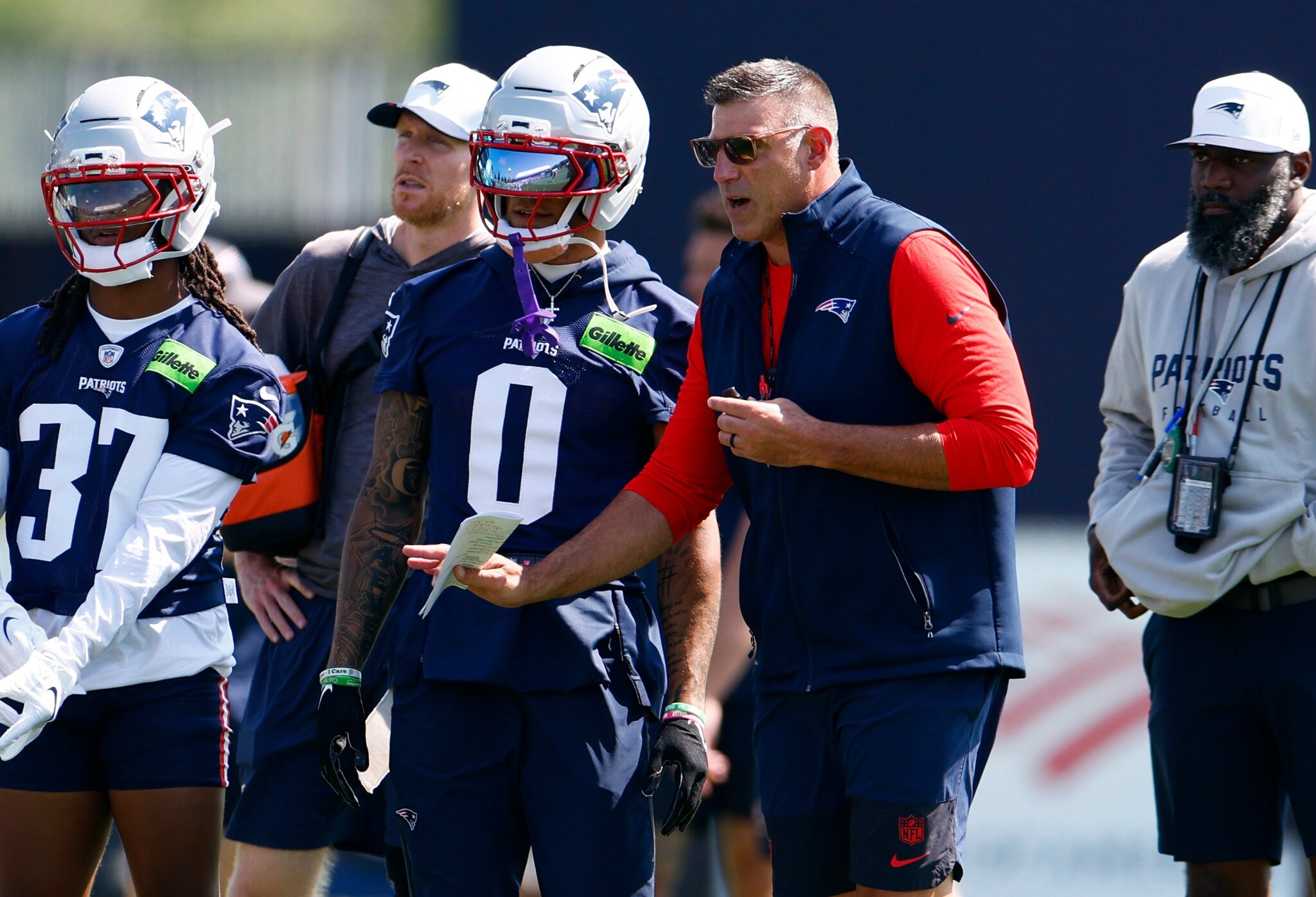 Mike Vrabel provides update on Christian Gonzalez’s recent absence