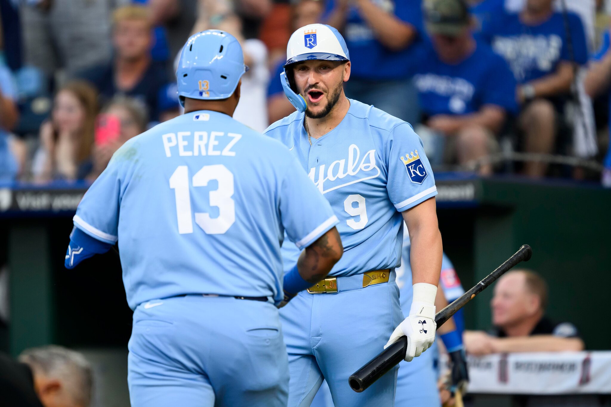 Royals pummel Tigers pitching to complete the sweep