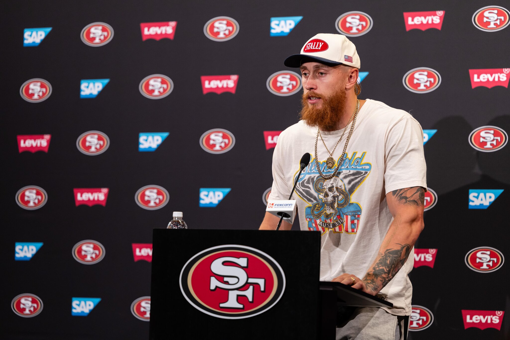 George Kittle expects to return to the 49ers ‘sooner than later