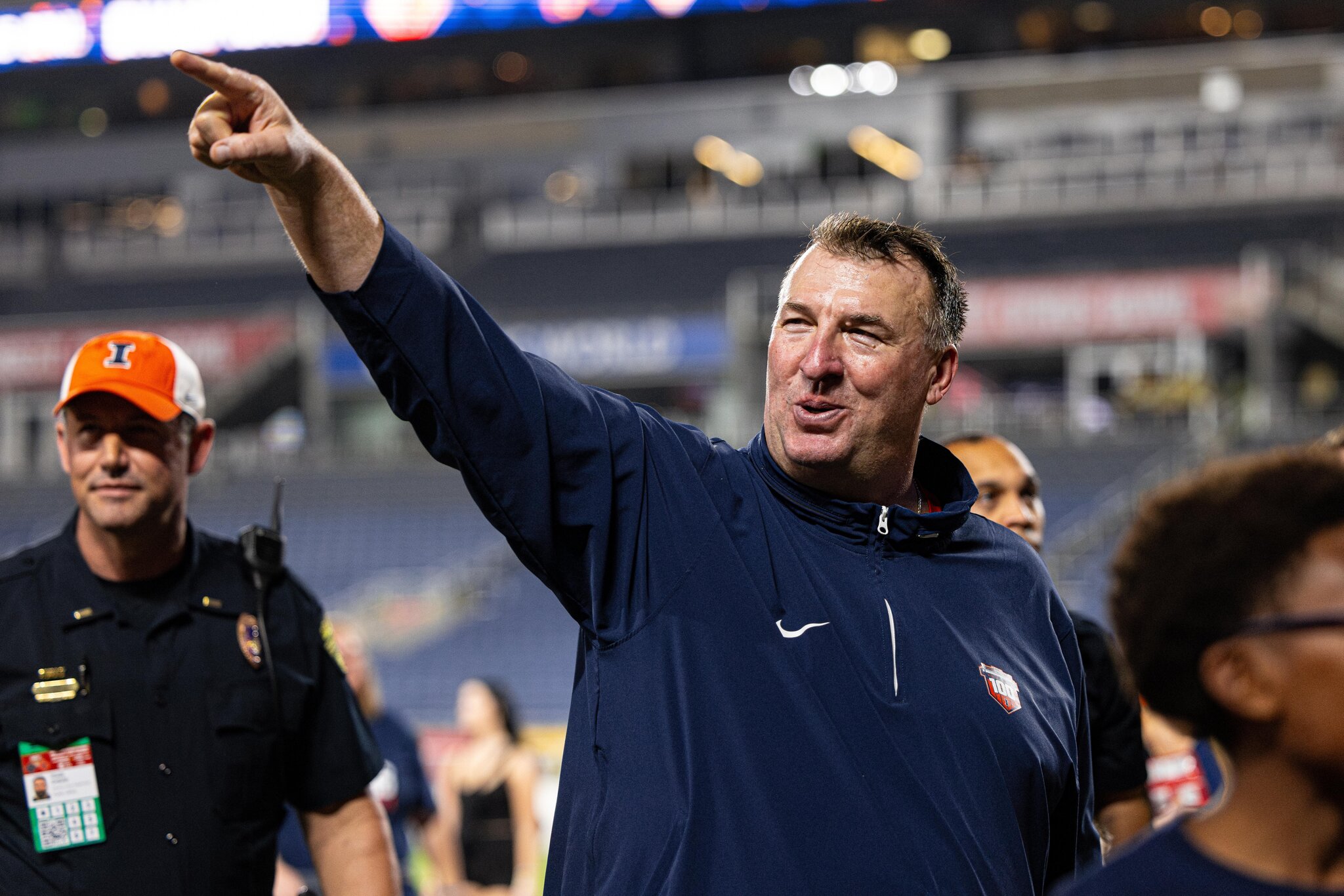 Bielema’s emphasis on college experience will be valuable for Illini O-line