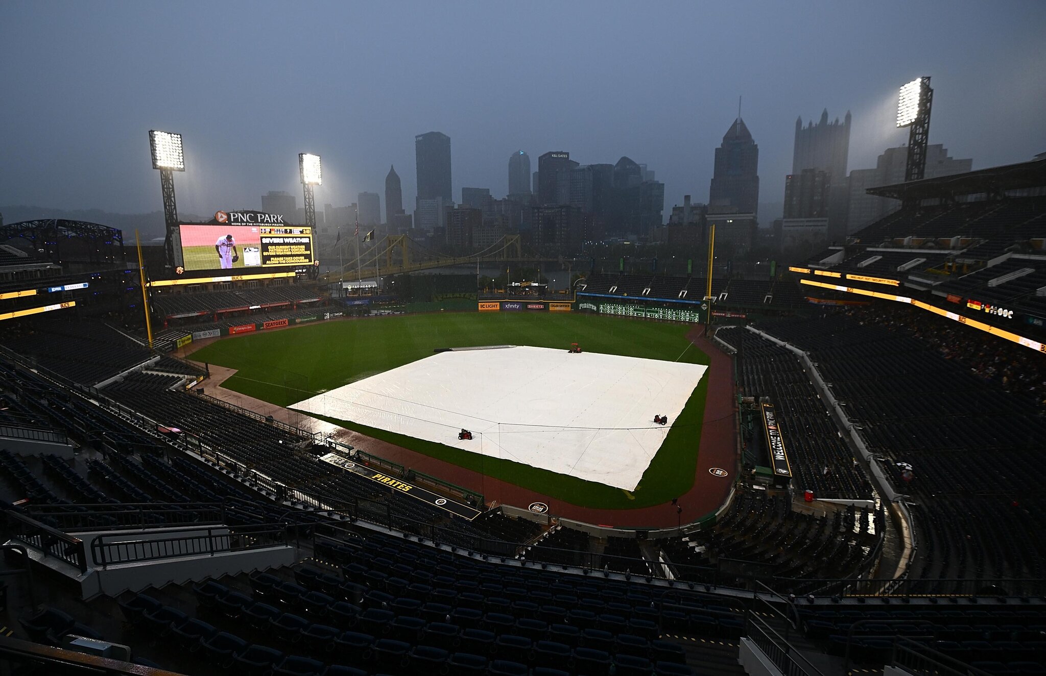 Red Sox Drop Series Finale Against Pirates After Lengthy Weather Delay