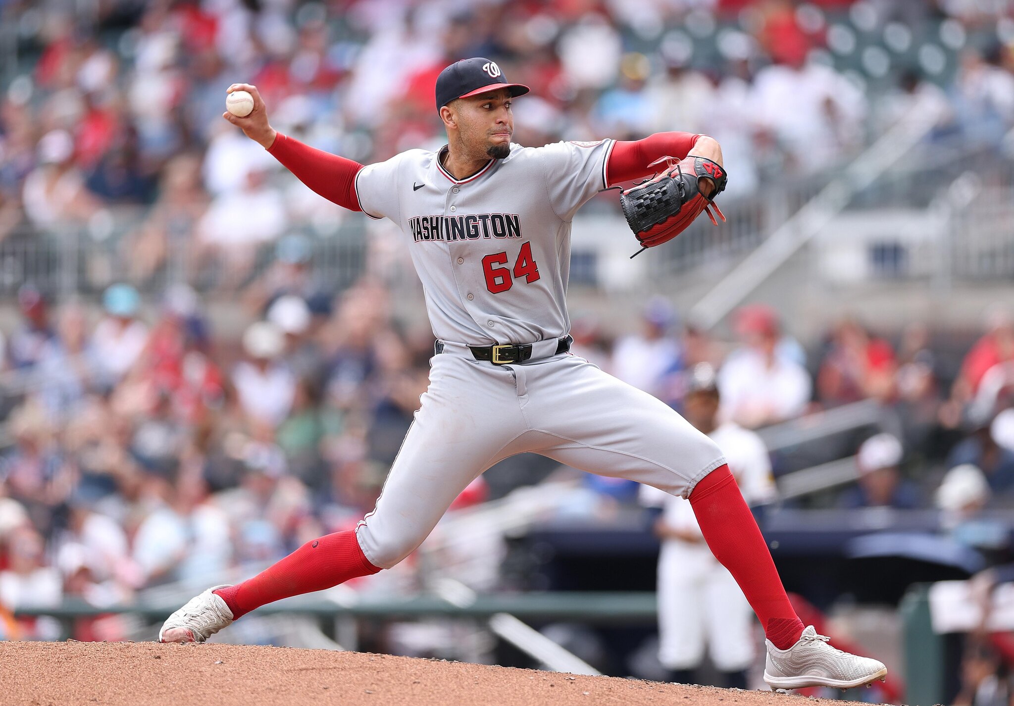 Orlando Ribalta is a rare keeper in the Washington Nationals bullpen
