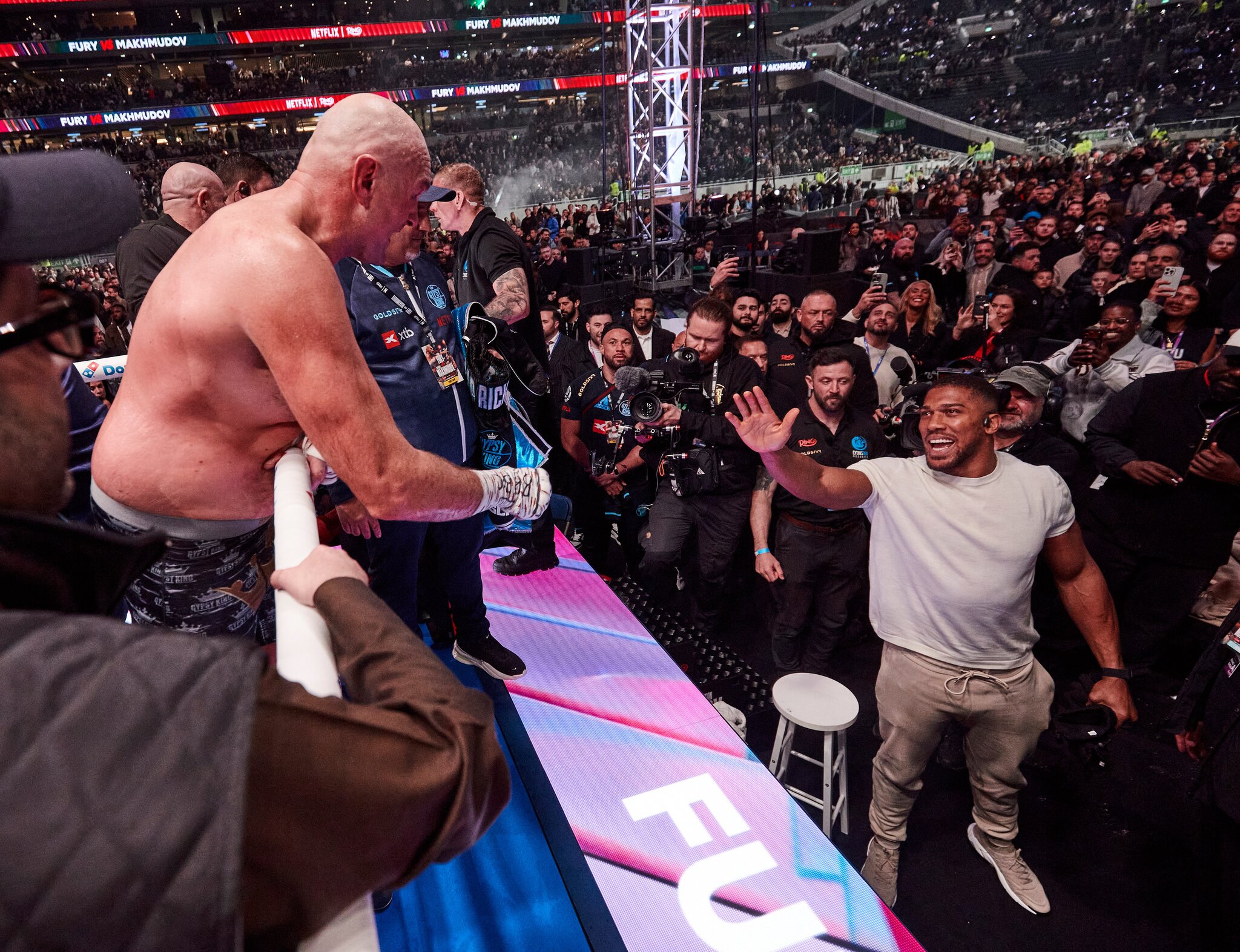 Everybody else wants the fight in America’: Eddie Hearn talks difficulty in staging Tyson Fury vs Anthony Joshua in the UK