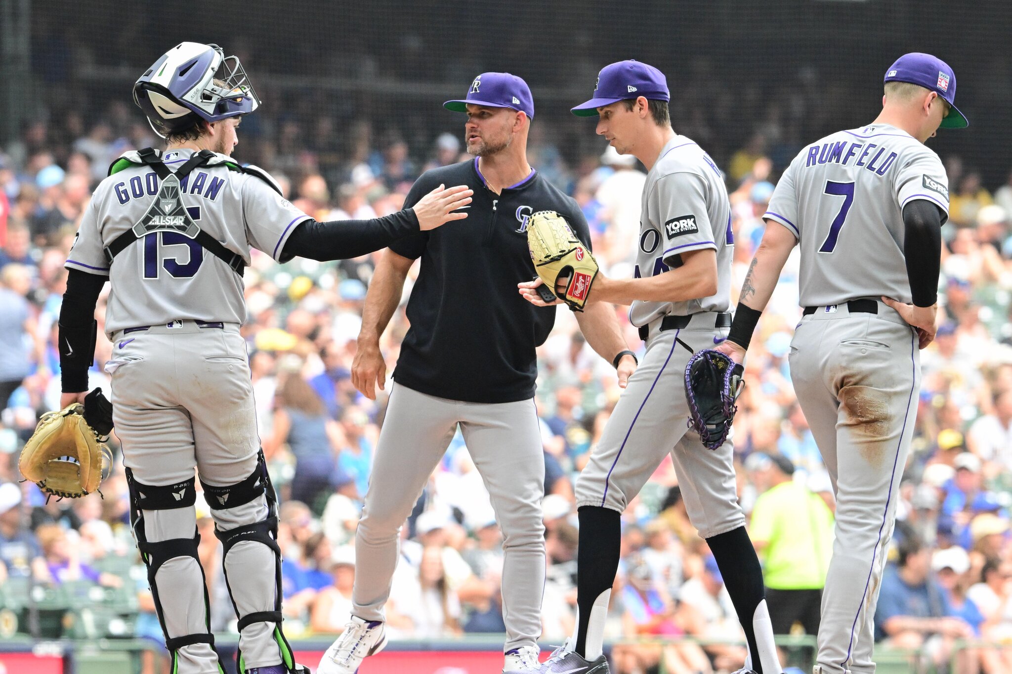 The Rockies dreamed a dream that was dashed by ‘Les Mis’ in 11-2 loss to the Brewers