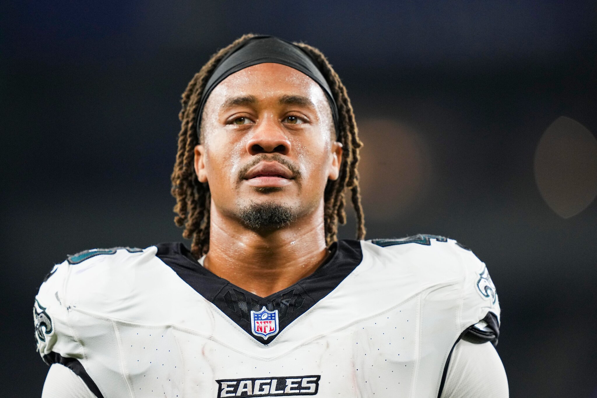 Ja’Quinden Jackson injury: Eagles RB leaves Patriots preseason game in ambulance