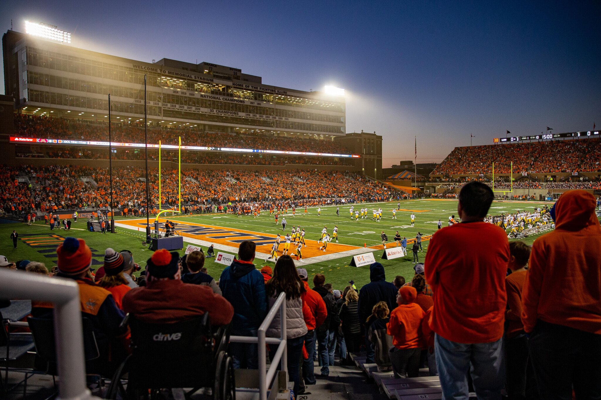 Which game will decide the 2026 Illinois Football season?