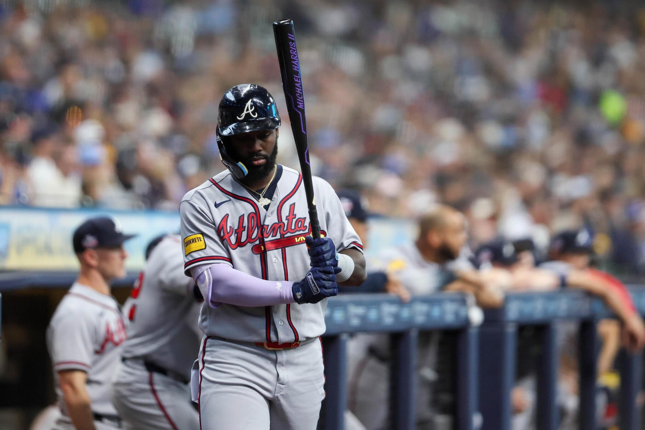 Michael Harris leading off for Braves in Milwaukee