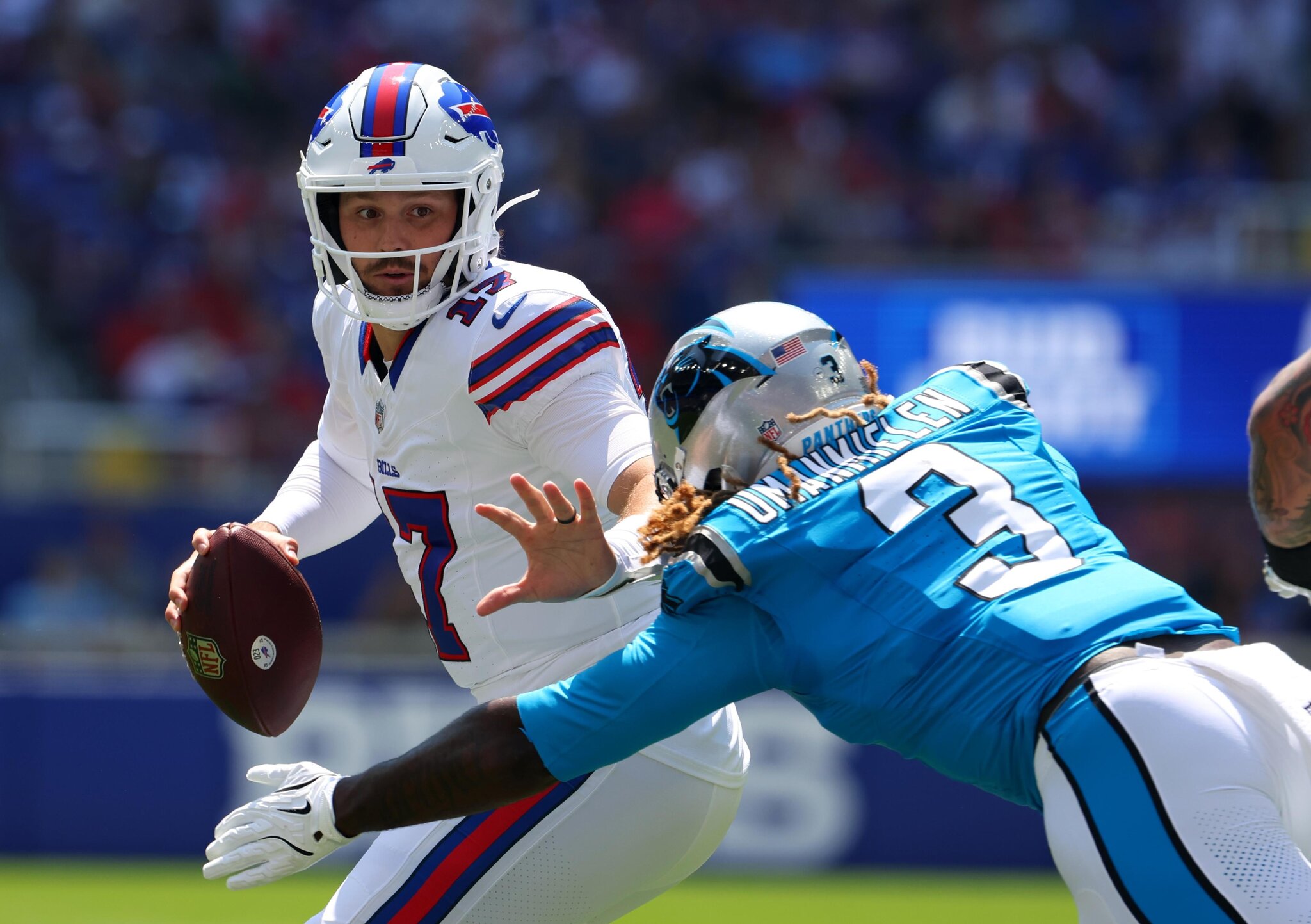 Horns Up/Down: Josh Allen, Keon Coleman shine in Buffalo Bills’ 1st preseason game