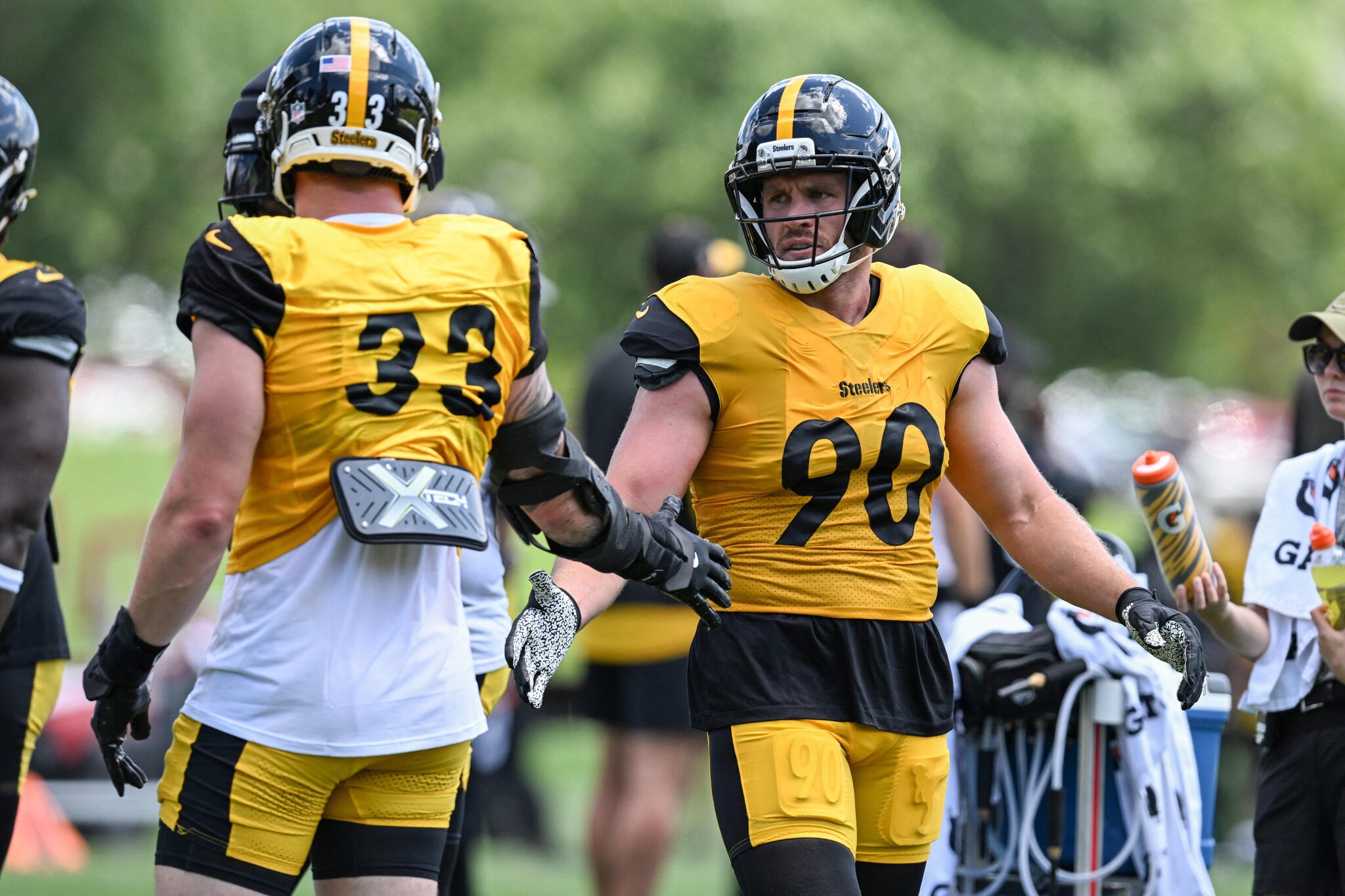Steelers news: The first depth chart is released at training camp