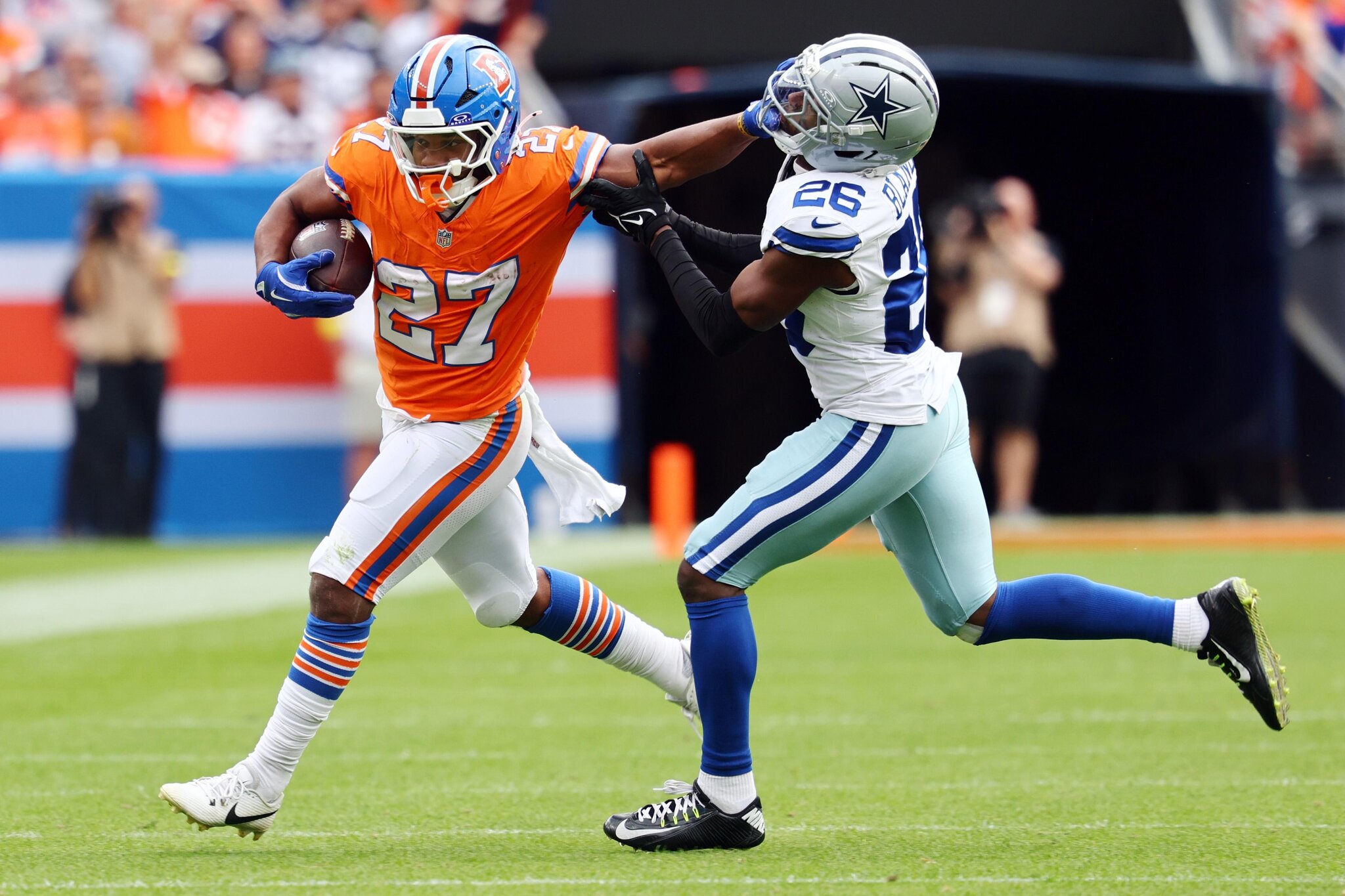 RB J.K. Dobbins returns to the Broncos as the starter with unfinished business