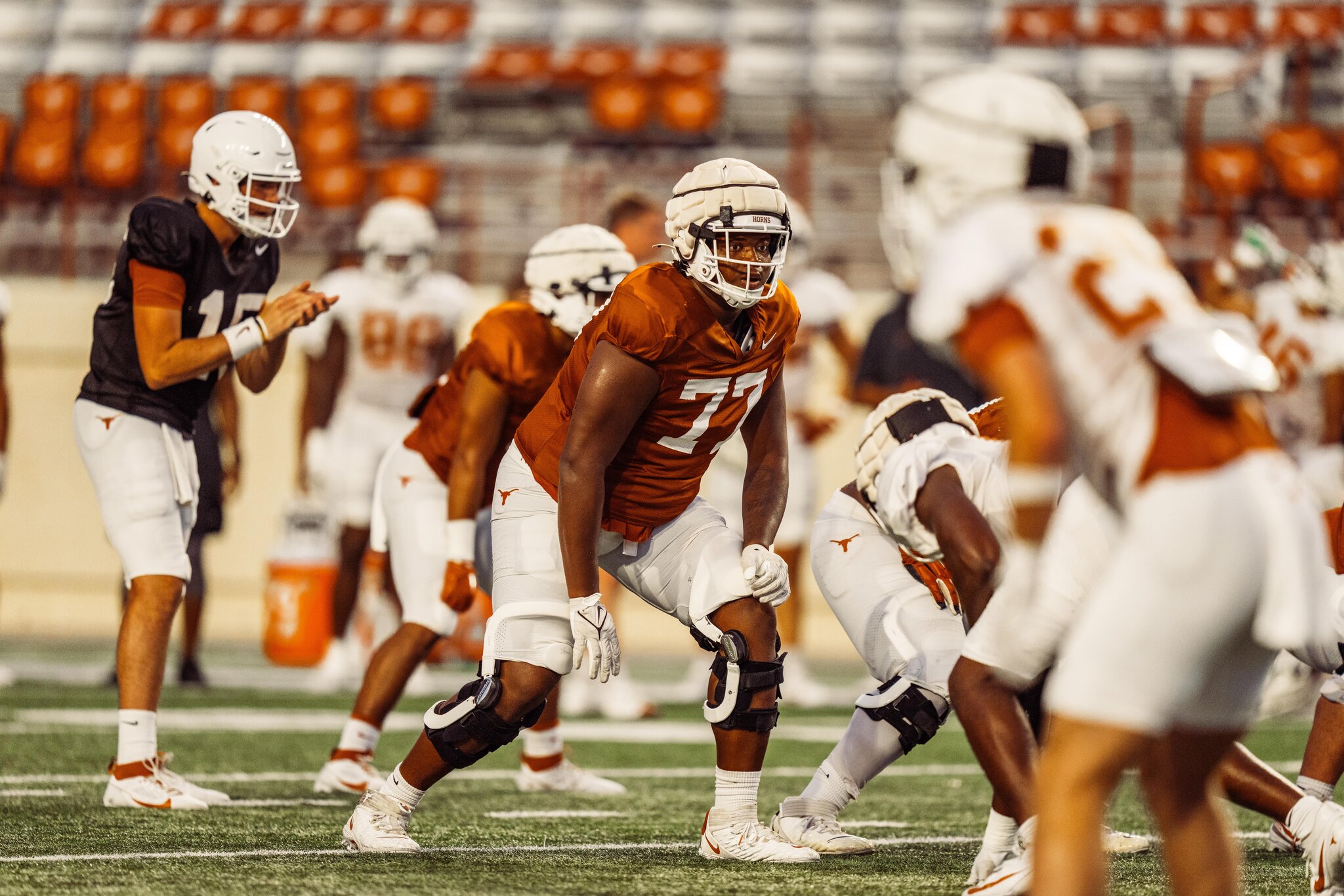 Andre Cojoe is playing well for Texas at LT