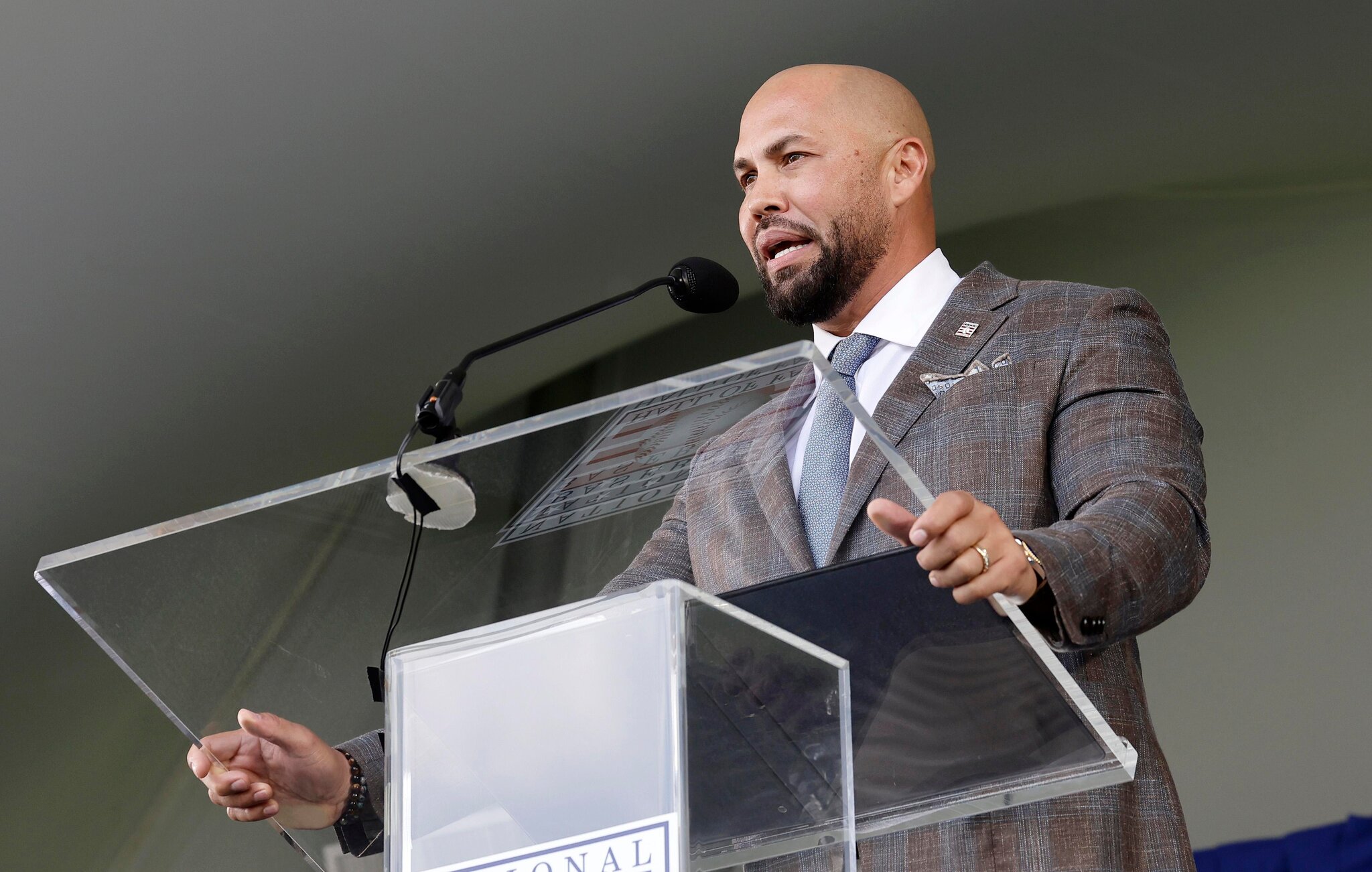 Carlos Beltrán continued to make it look easy in Hall of Fame speech