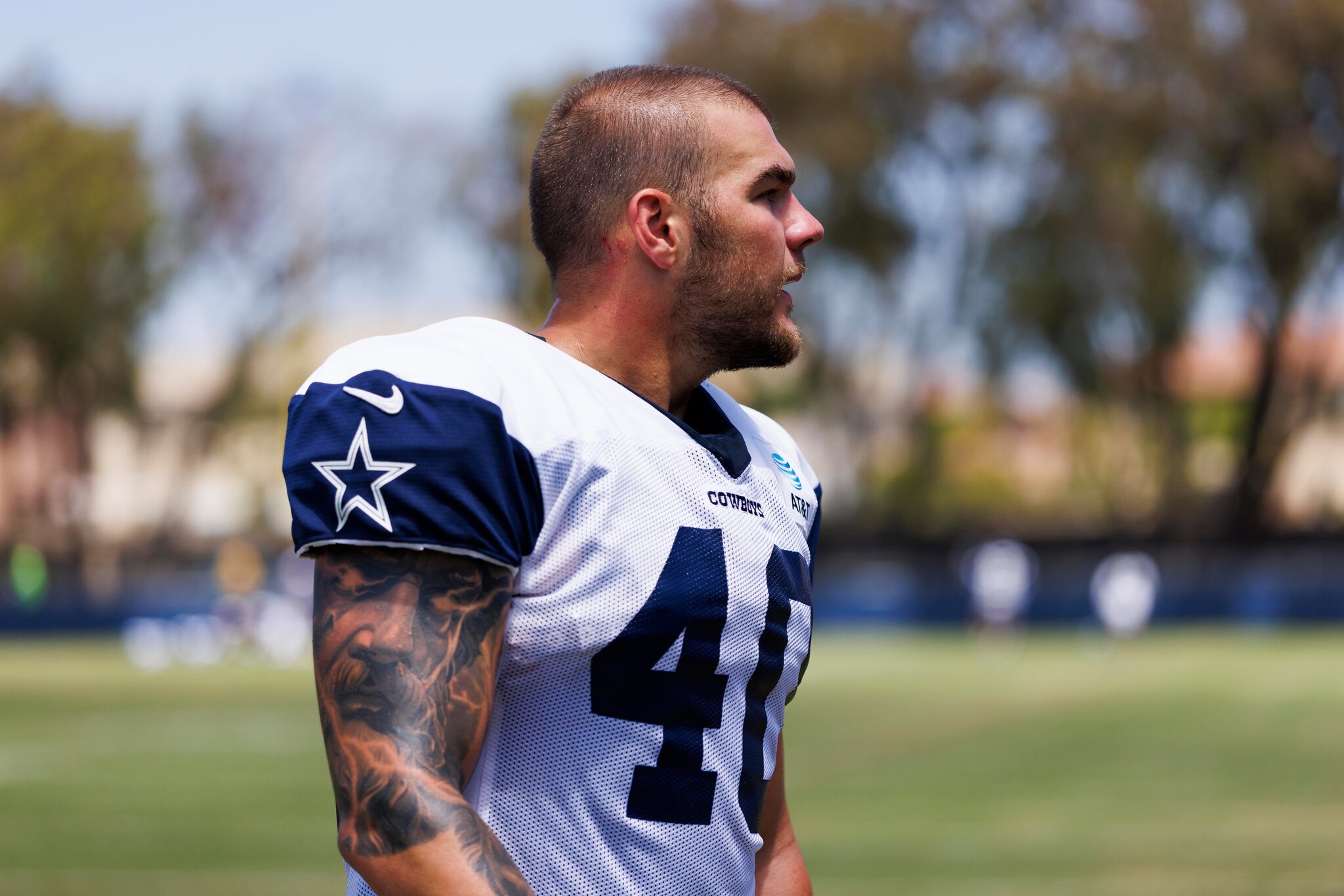 Cowboys injury updates: Hunter Luepke exists Tuesday scrimmage with Saints