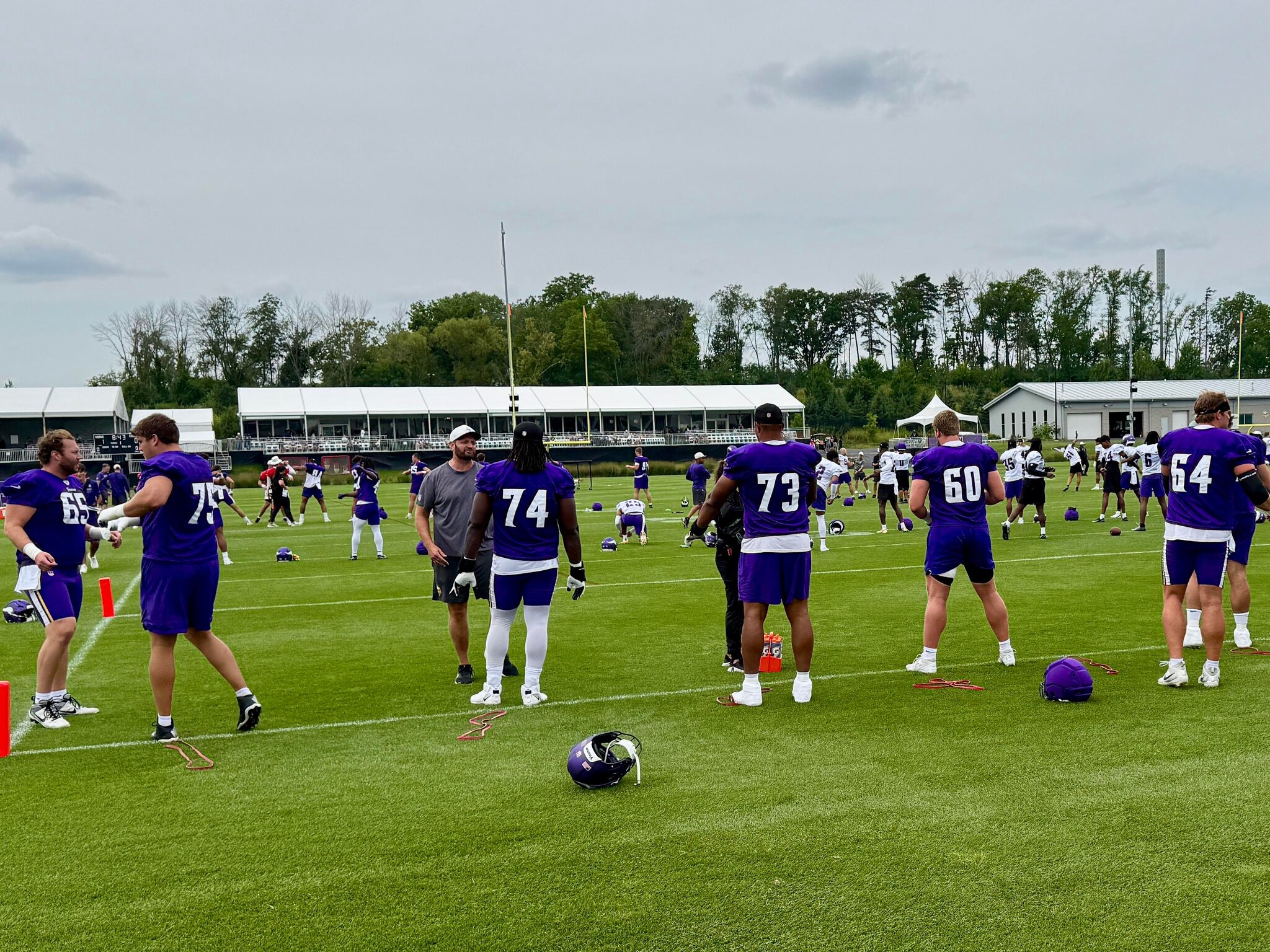 Vikings Training Camp Notes: 8/4 Edition