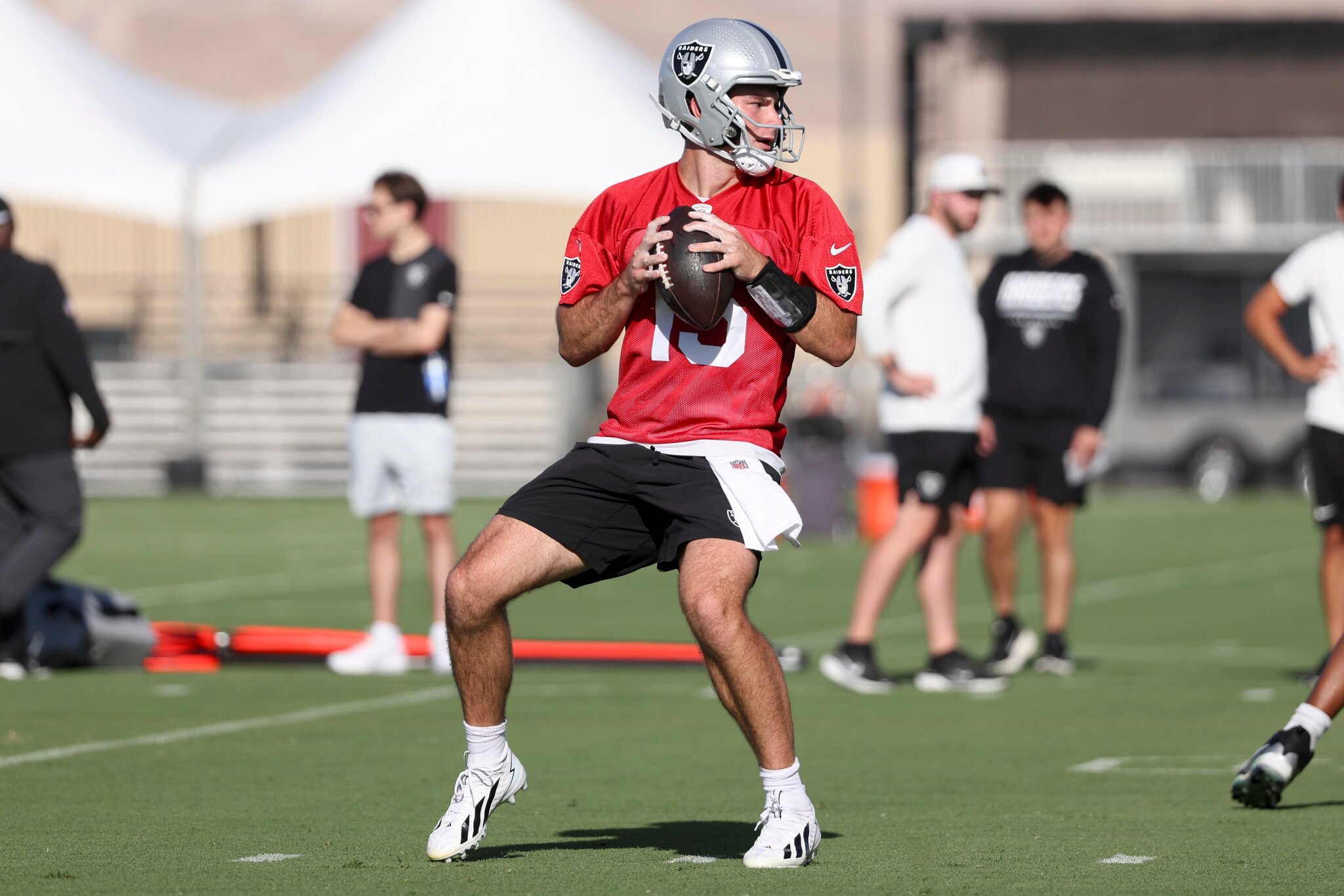 Fernando Mendoza may play with 1st-team offensive line Thursday